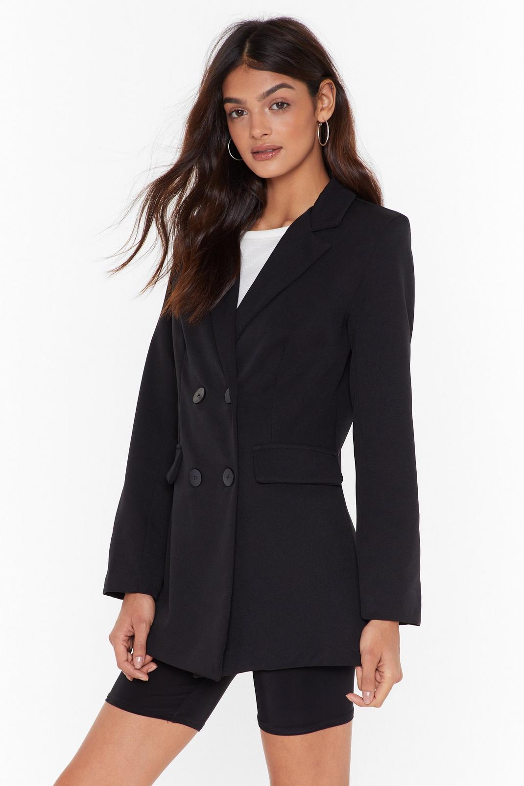 Tailored to Your Needs Double Breasted Blazer | Nasty Gal