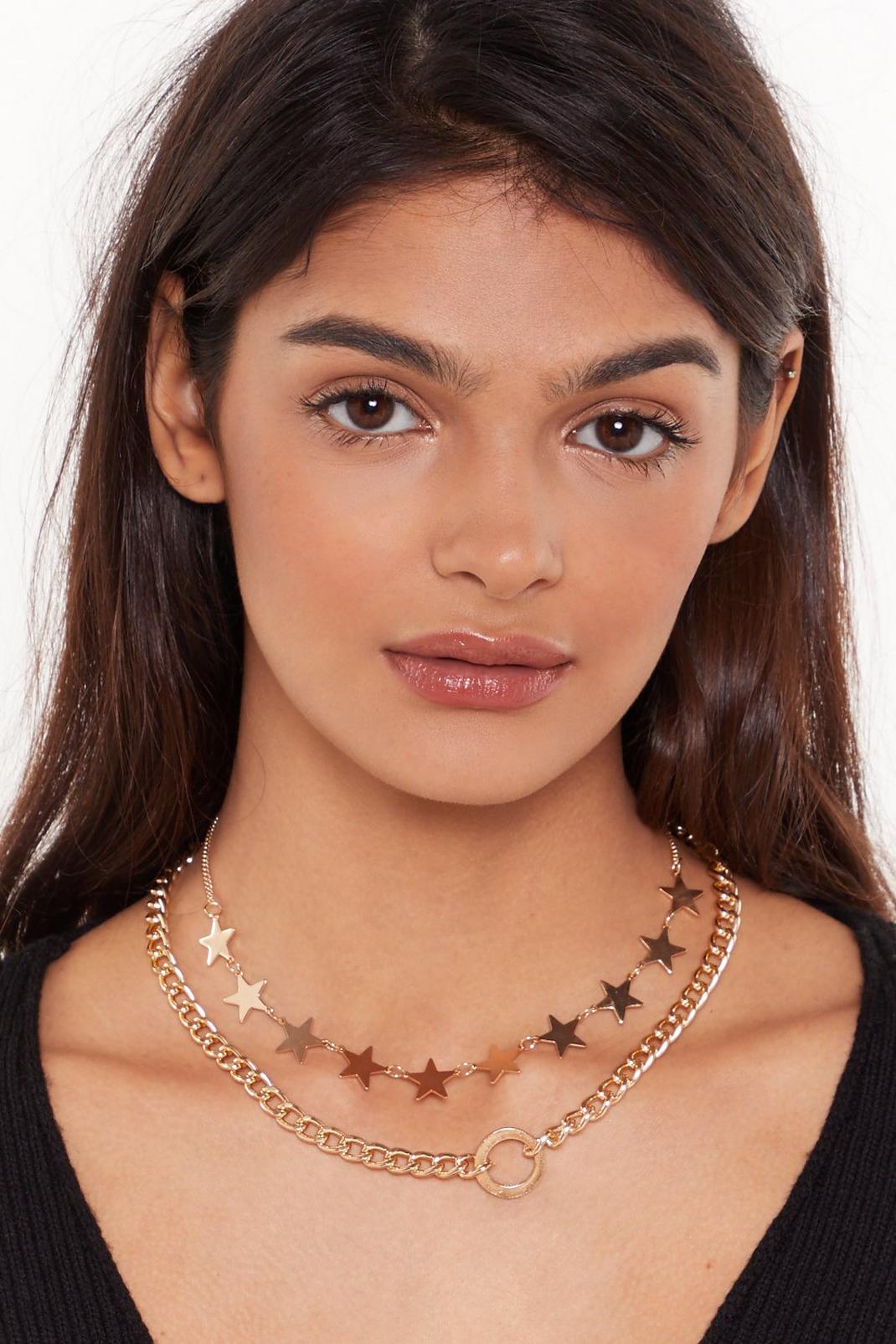 'Round the World Star Choker and Necklace image number 1