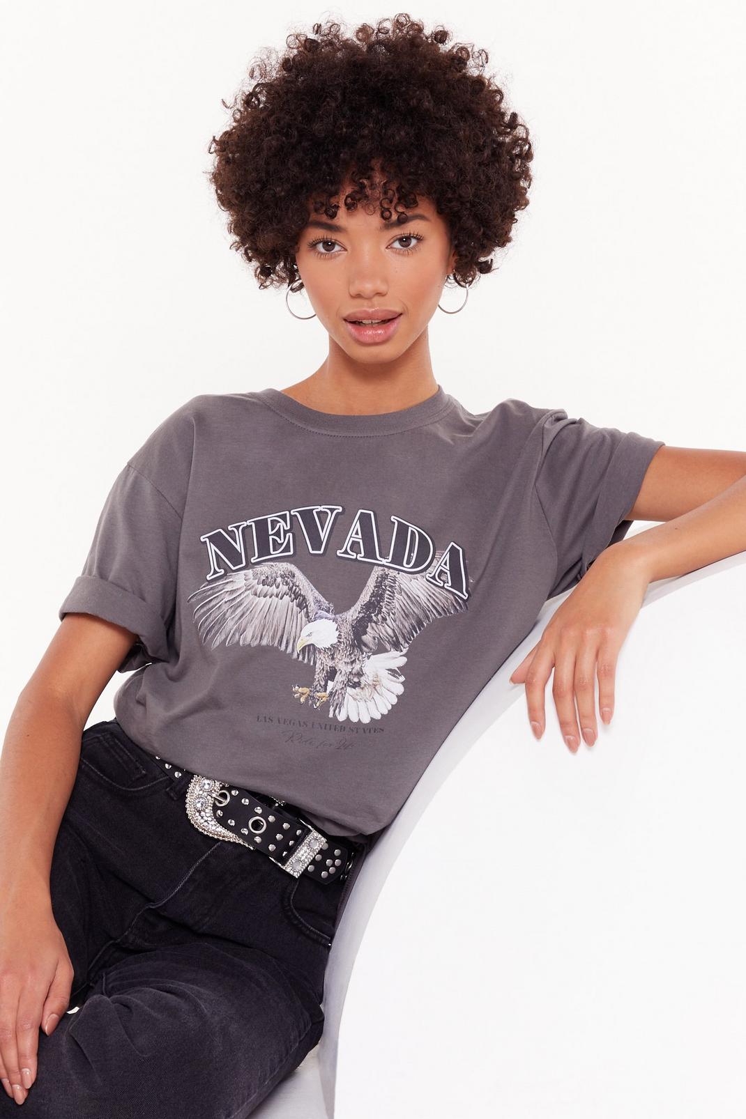 T-shirt à impressions L'Aigle du Nevada image number 1