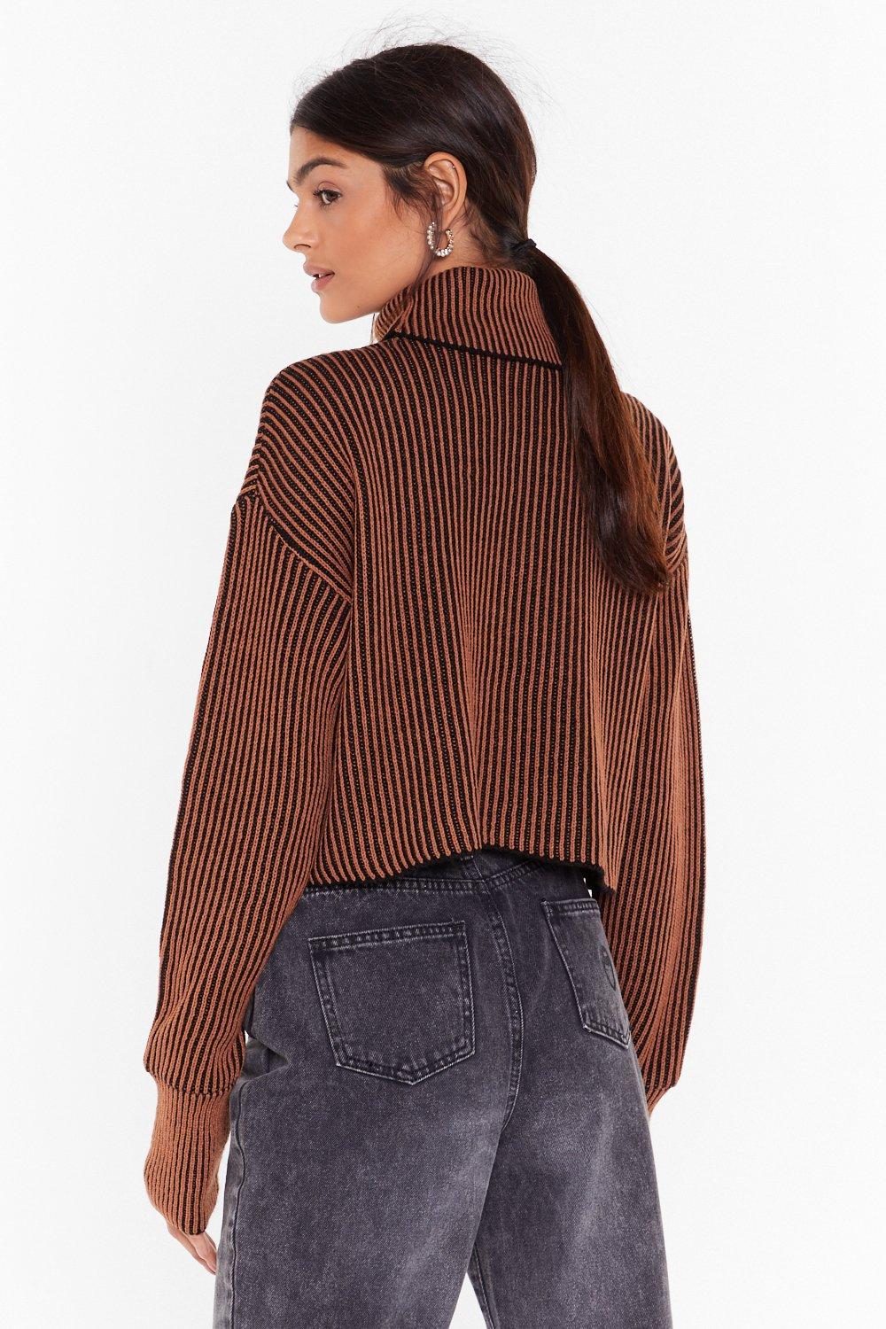 Nasty gal cropped outlet sweater