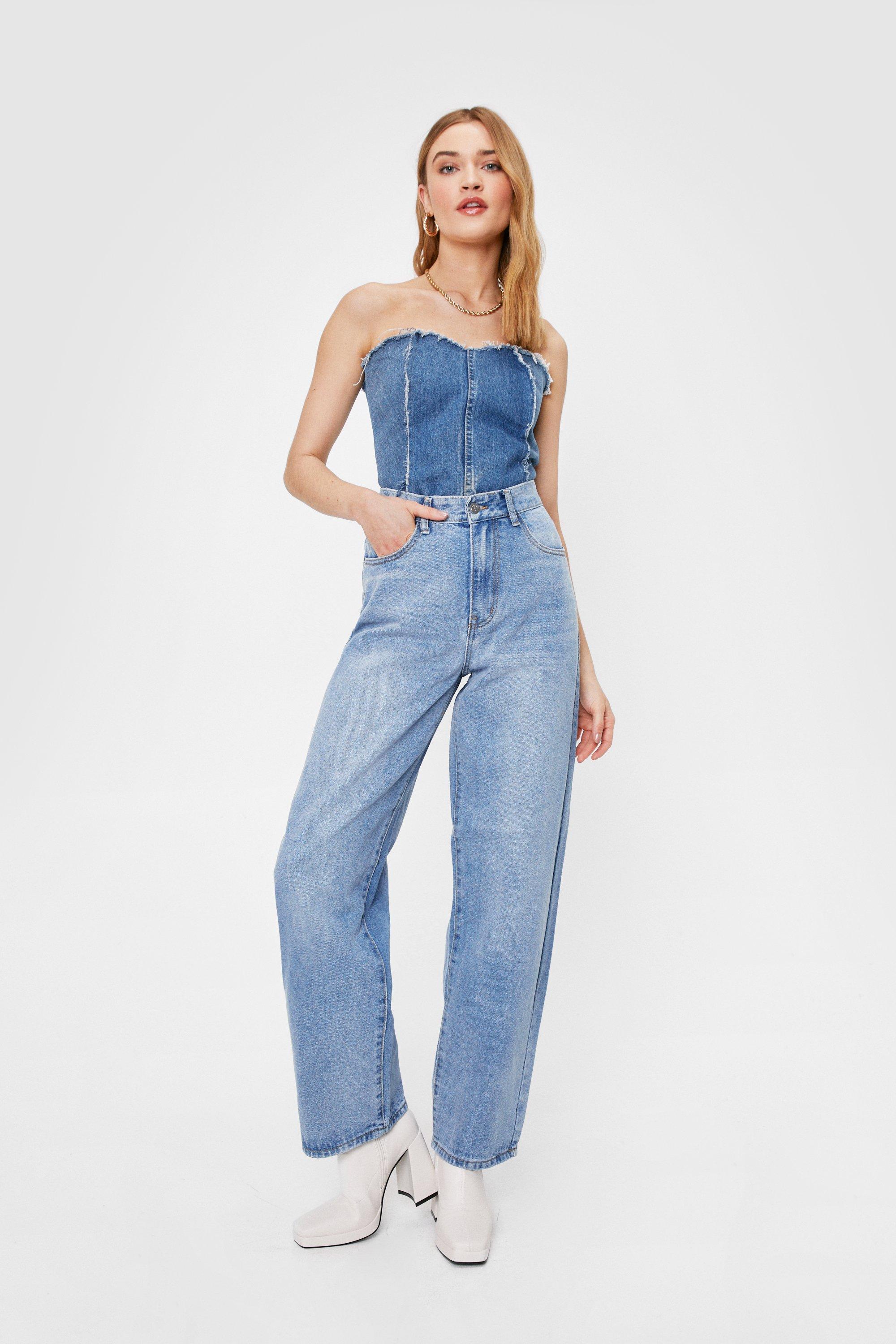 cheap wide leg jeans