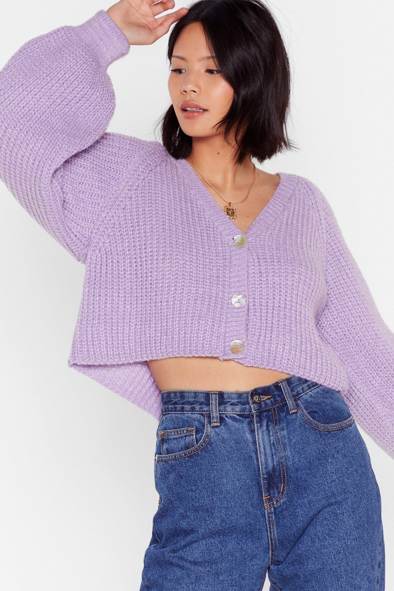 nasty gal white cardigan