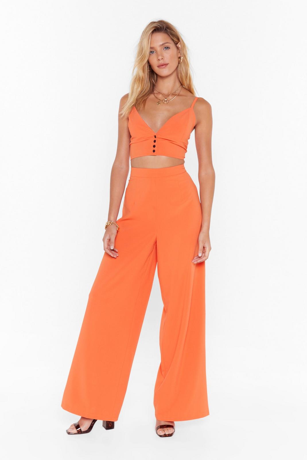 When the Sun Goes Down Wide-Leg Pants image number 1