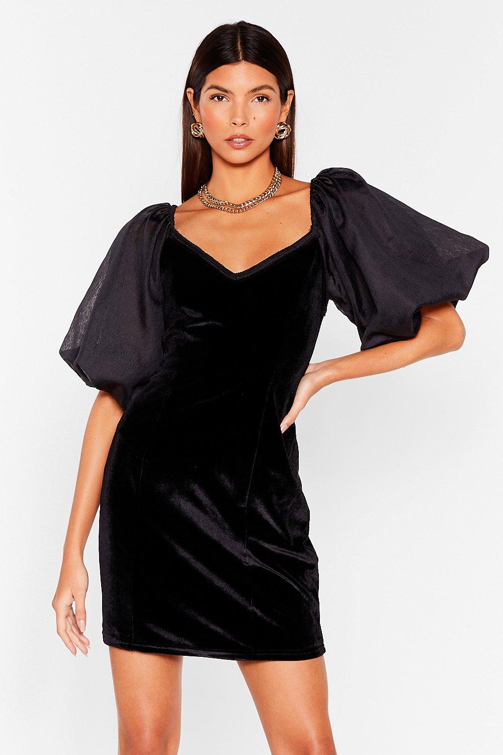 Nasty gal cheap velvet dress