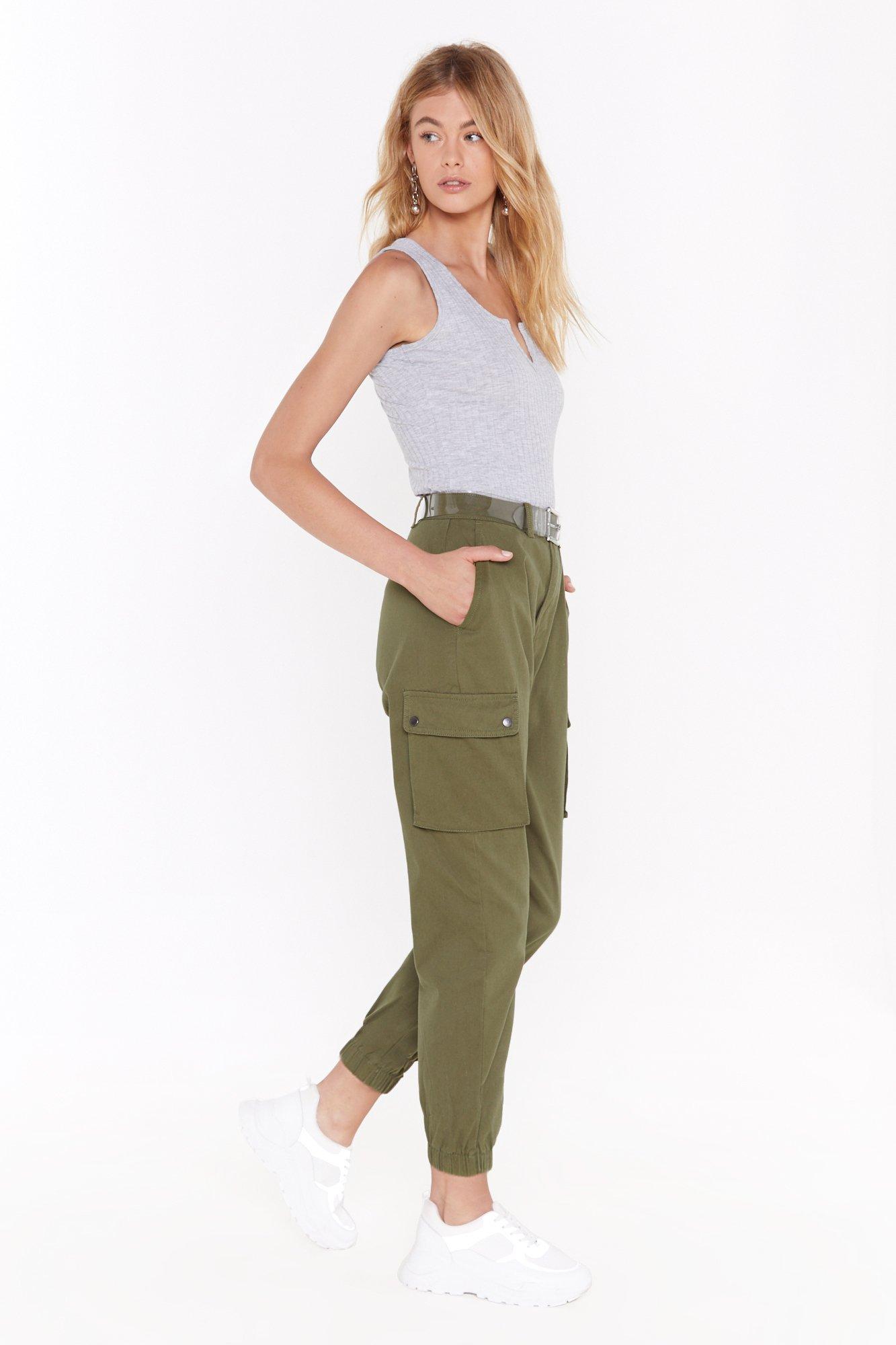 Pantalon cargo elastique cheville hotsell