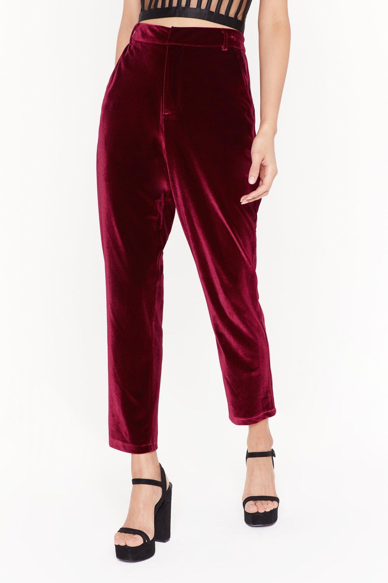 Crushed Velvet Pants – Shopmoreamour