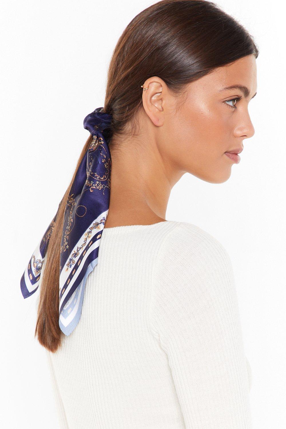 Tie To Be Kind Satin Hair Tie Shop Clothes At Nasty Gal