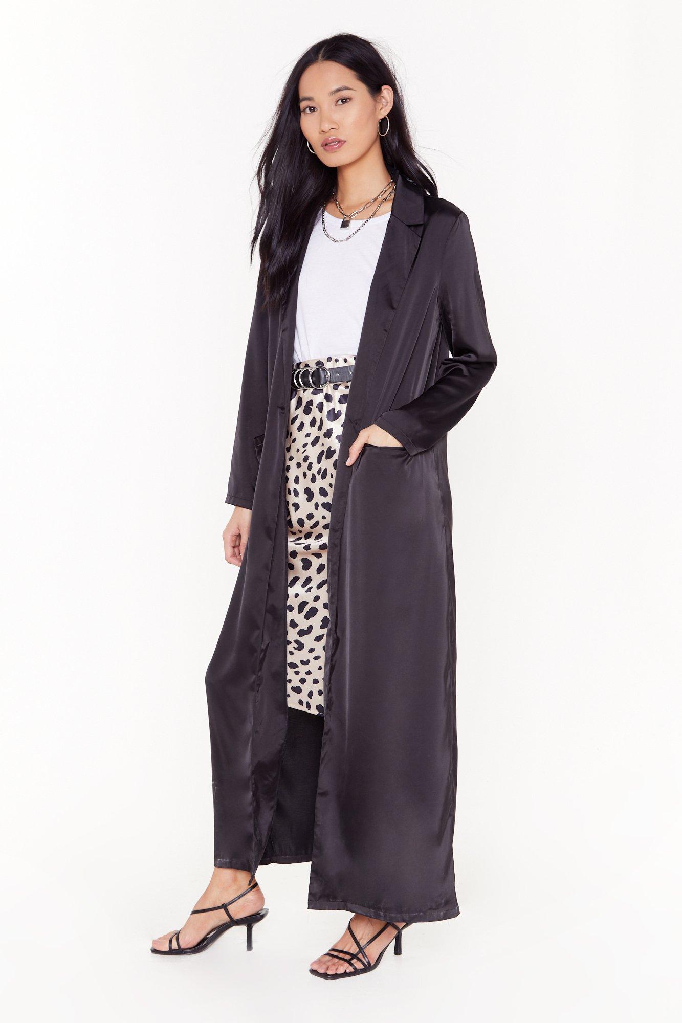 Maxi duster hot sale coat