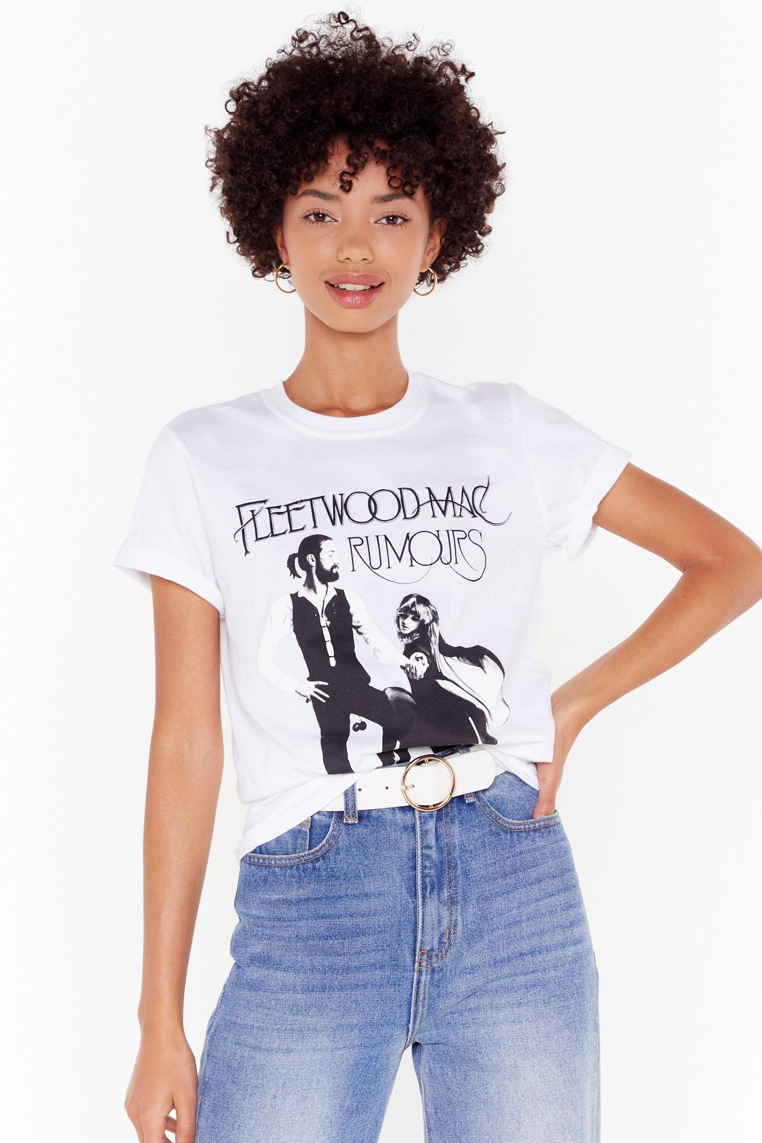 nasty gal fleetwood mac tshirt