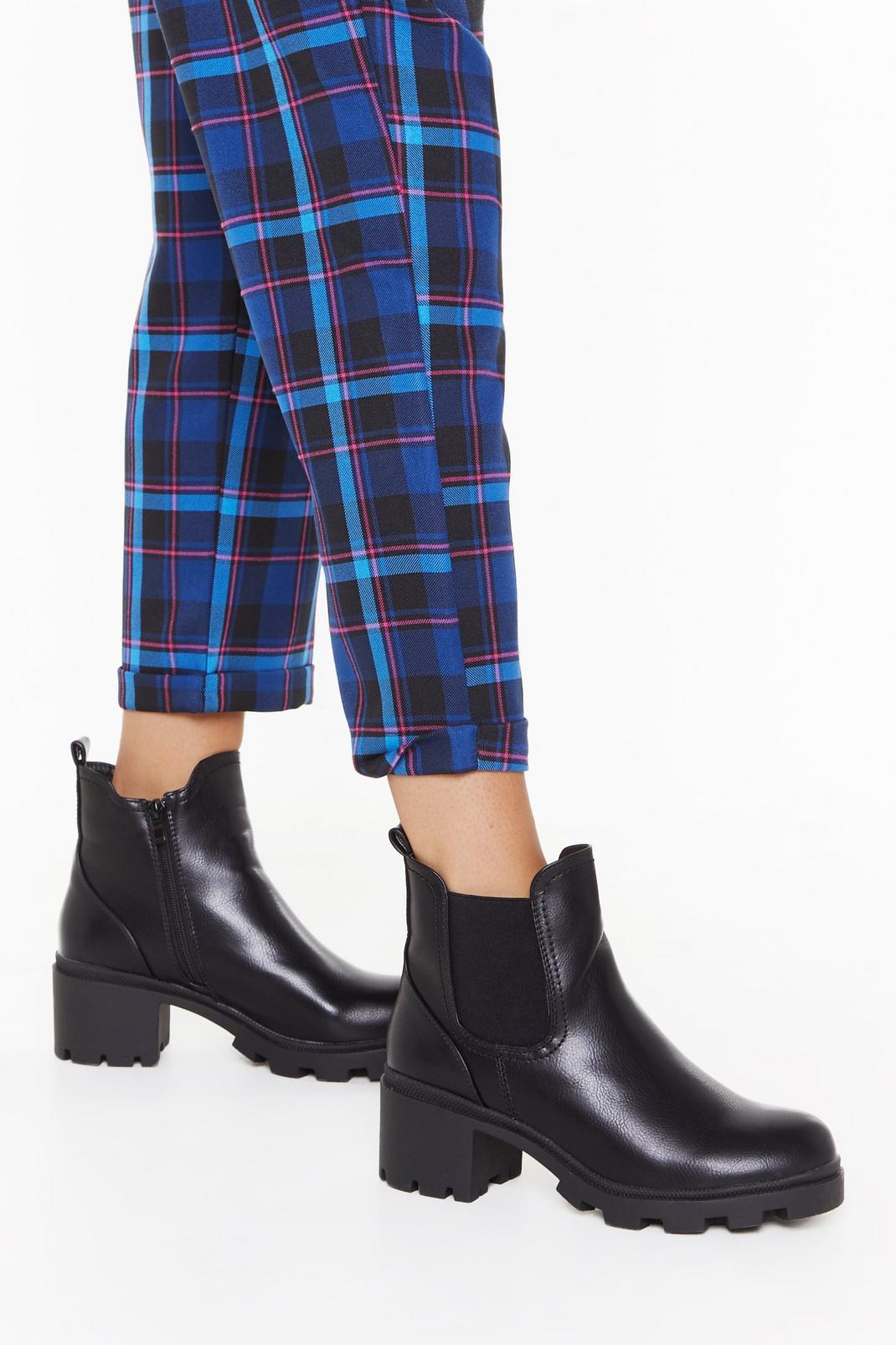 On the Block Heel Chelsea Boots image number 1