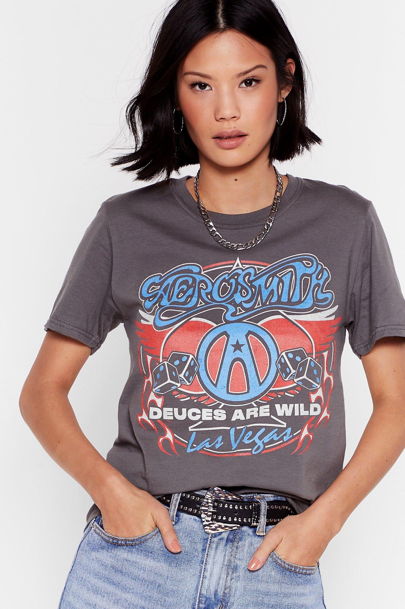 aerosmith graphic tee