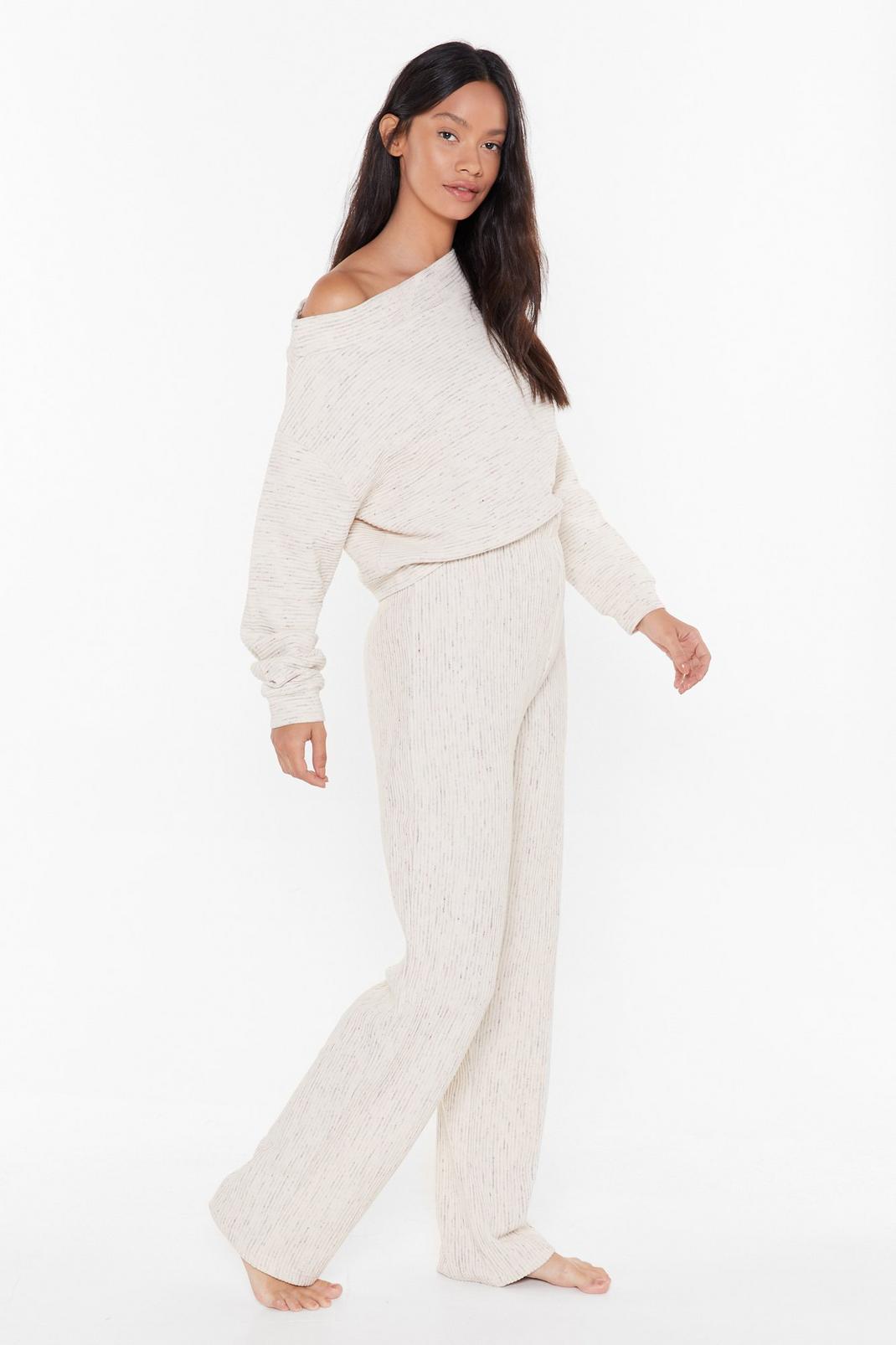Chill Seeker Slouch Jumper and Pants Lounge Set image number 1
