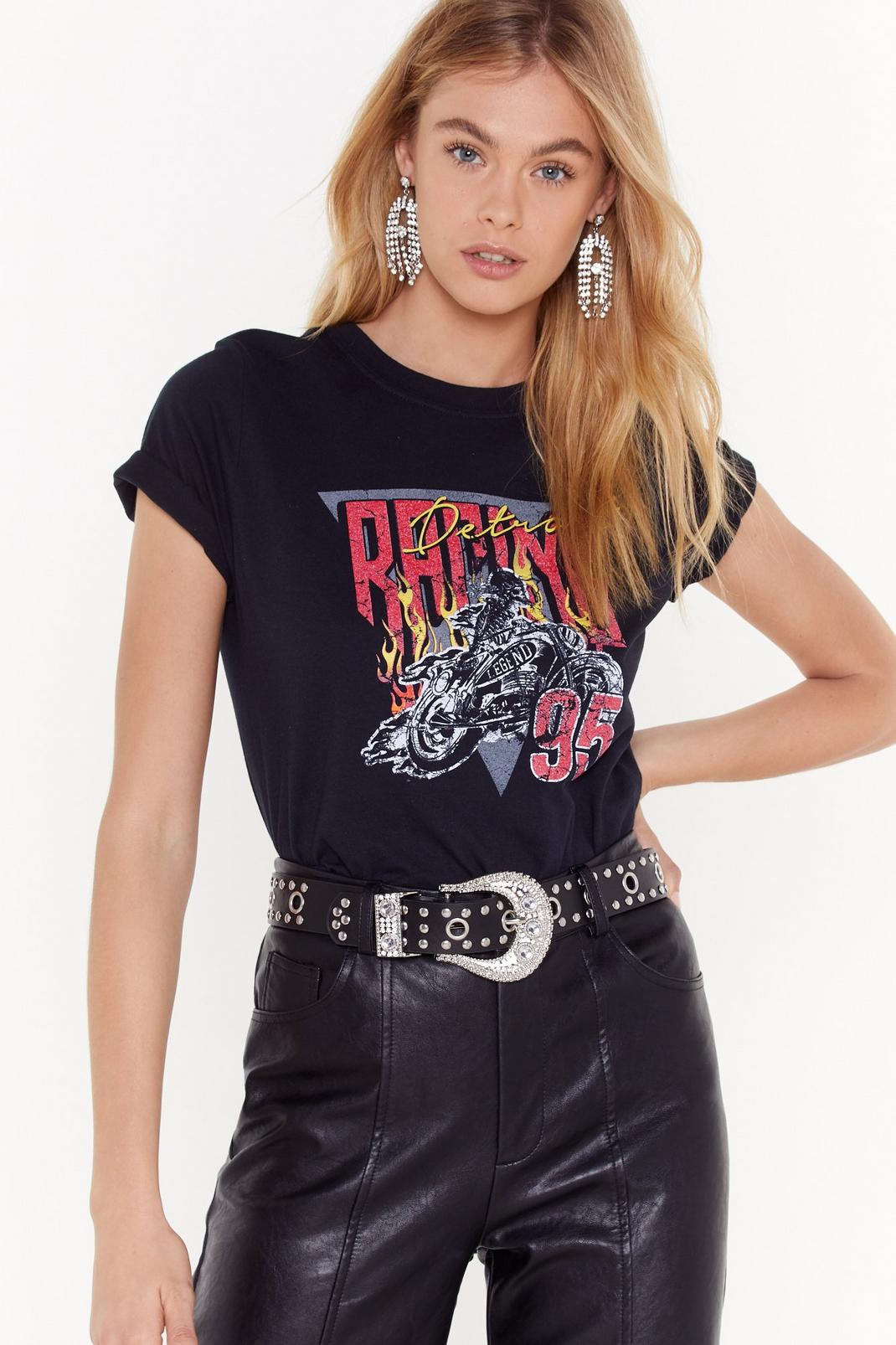 Race You There Graphic Tee | Nasty Gal