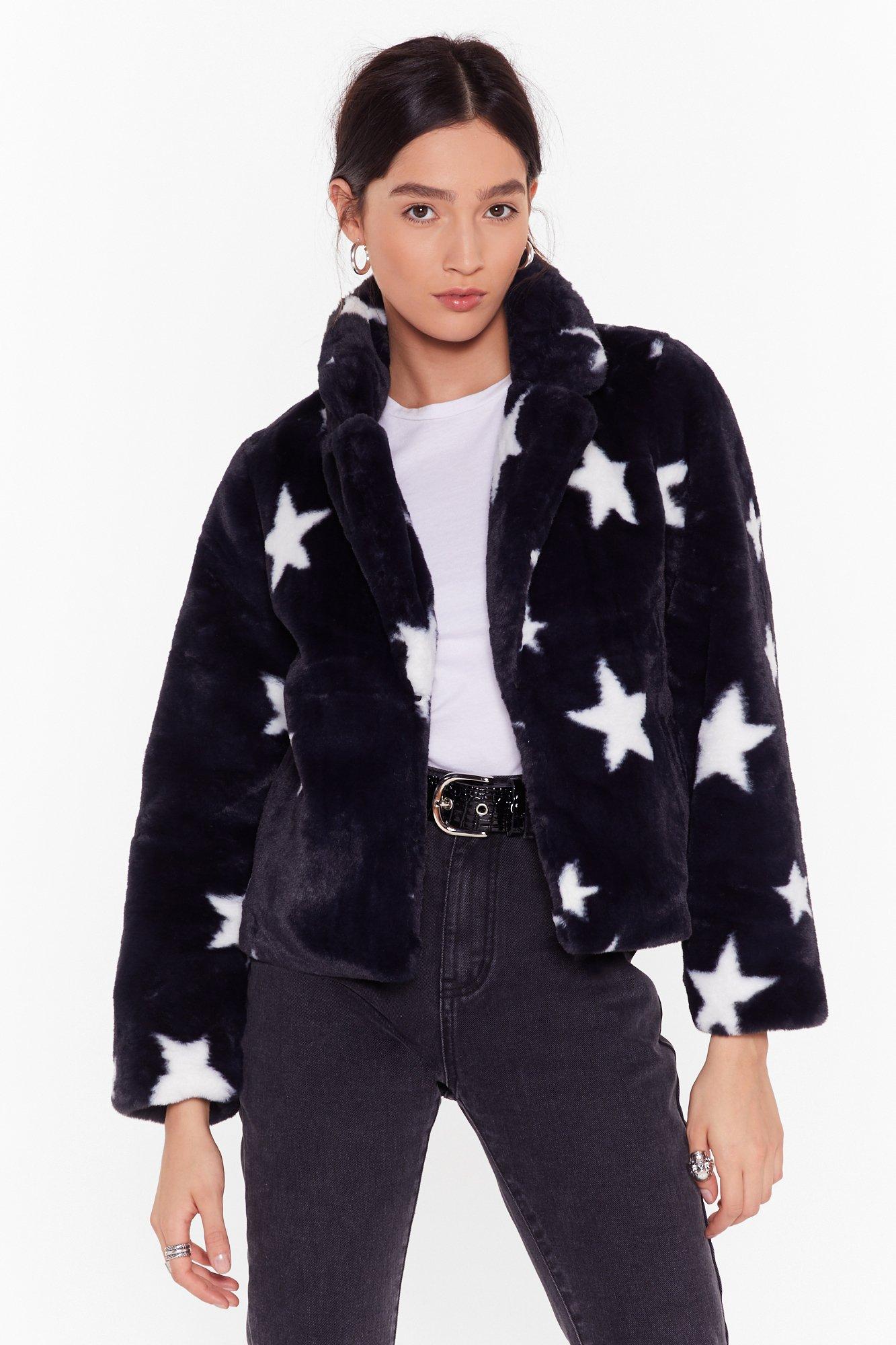 Star 2025 fuzzy jacket