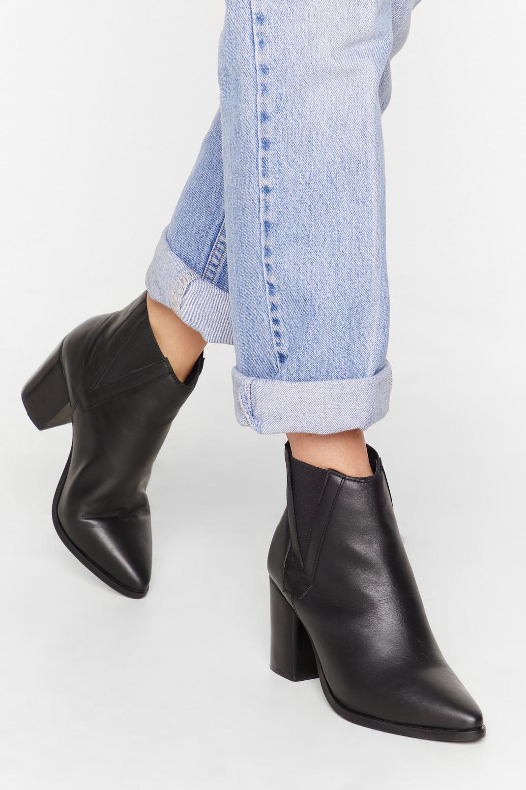 V By My Side Leather Chelsea Boots image number 1