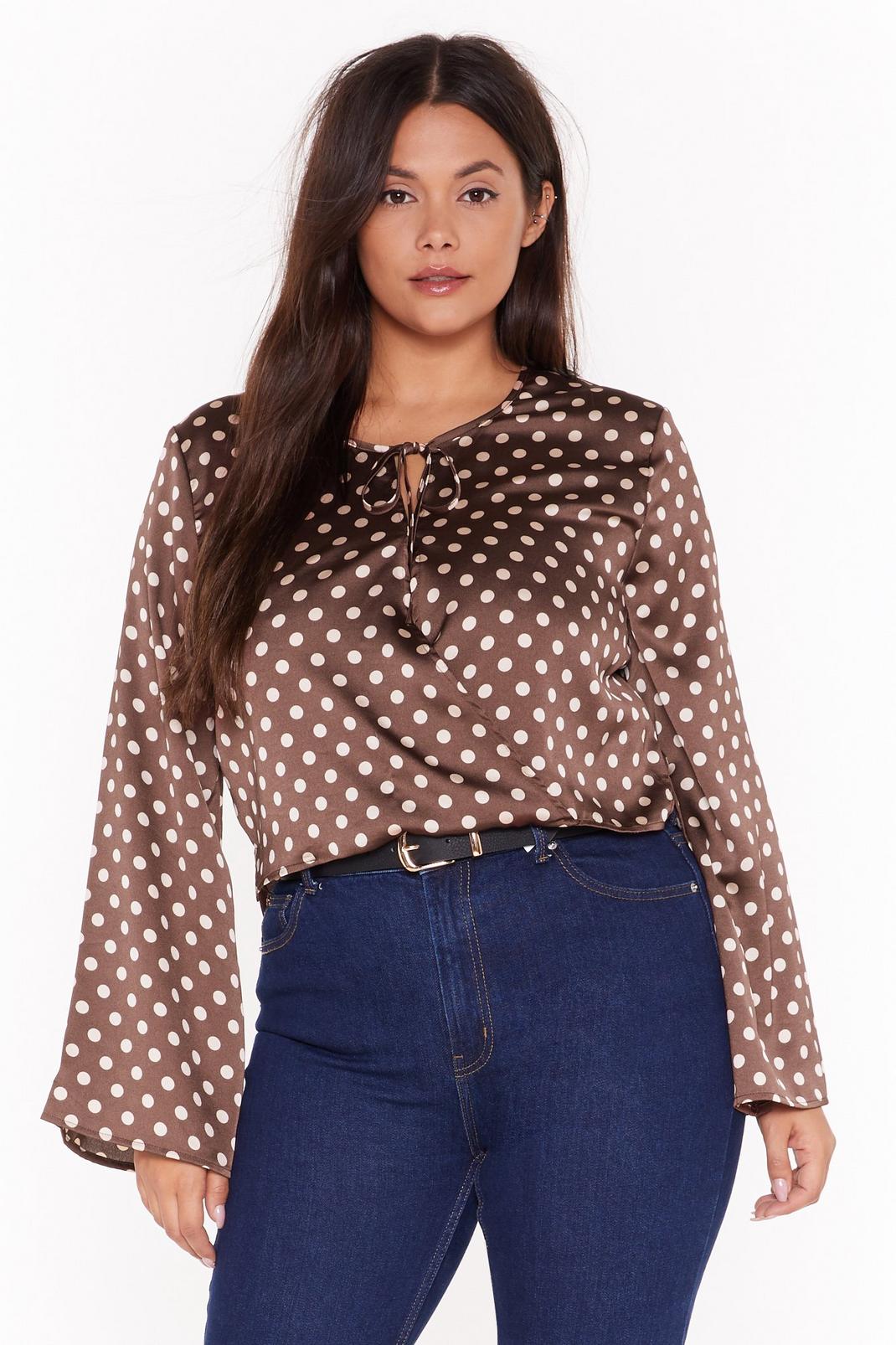 Cross Over Crop Blouse image number 1