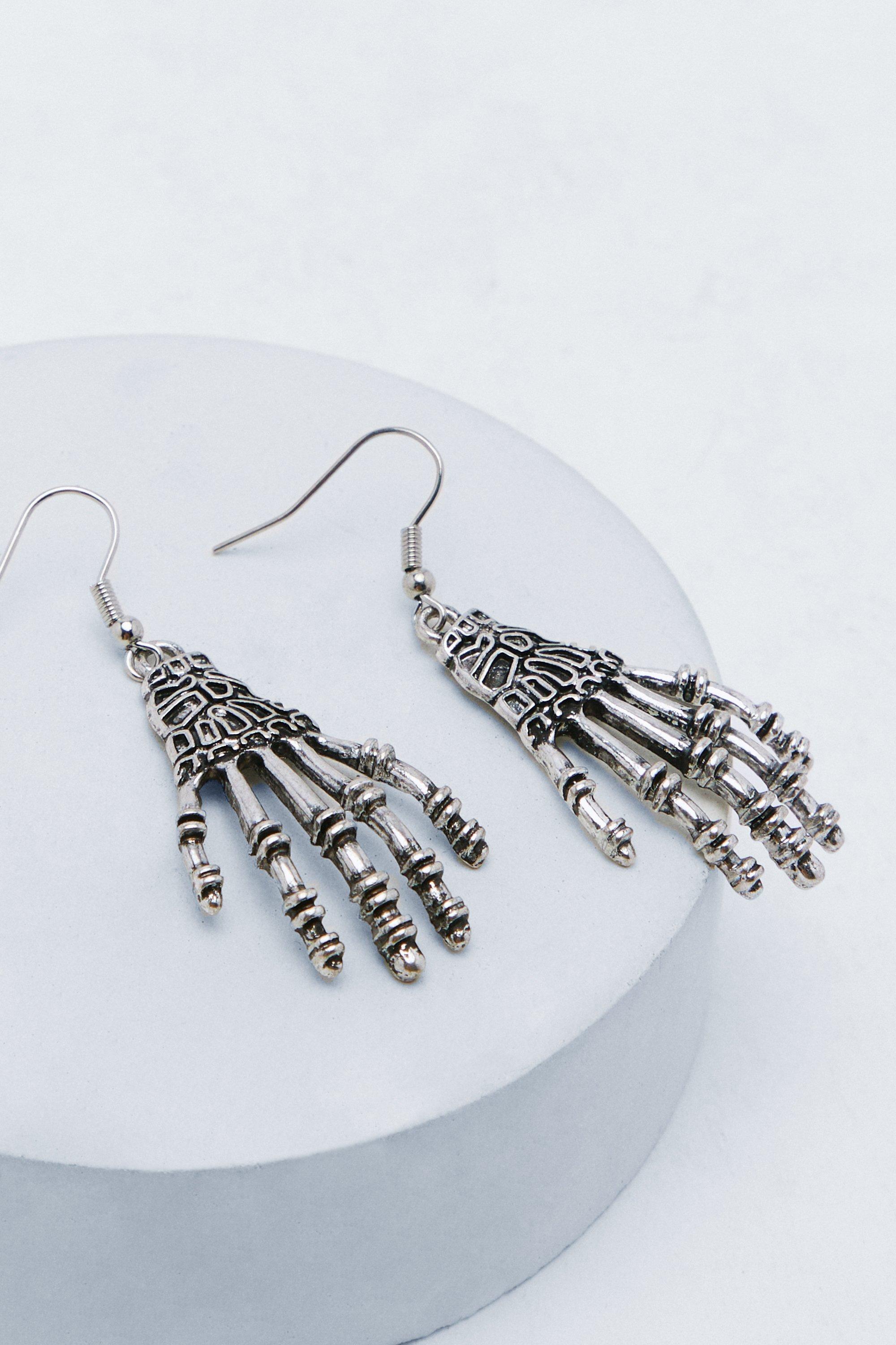 Skelly Hands Earrings