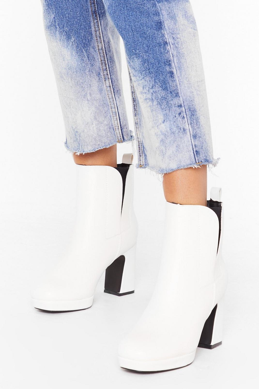 Need a Lift Platform Chelsea Boots image number 1