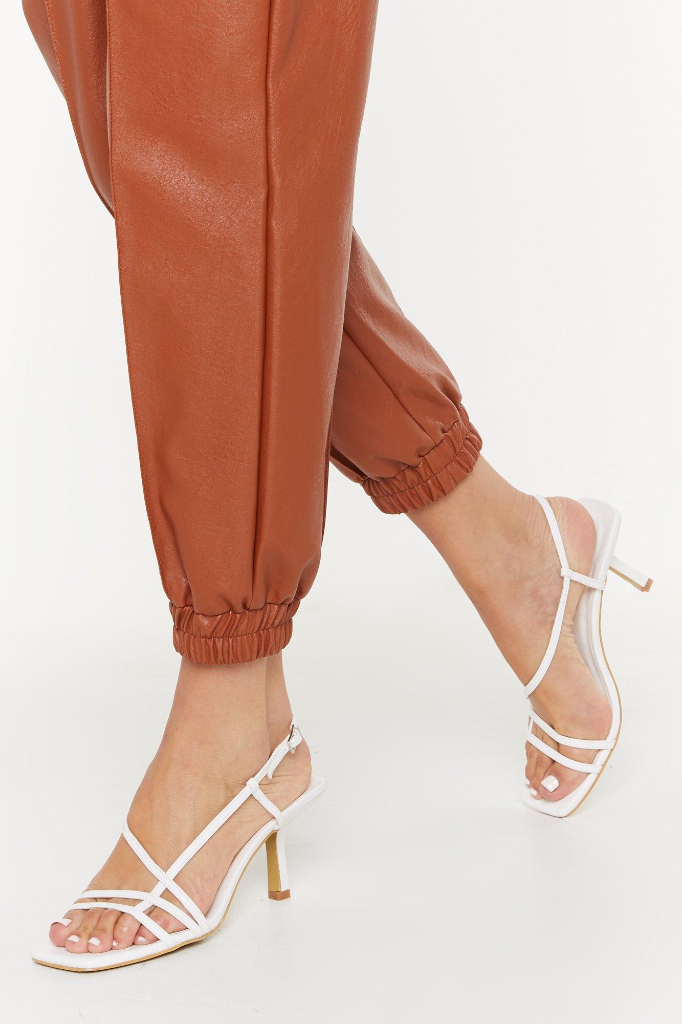 tan kitten heels