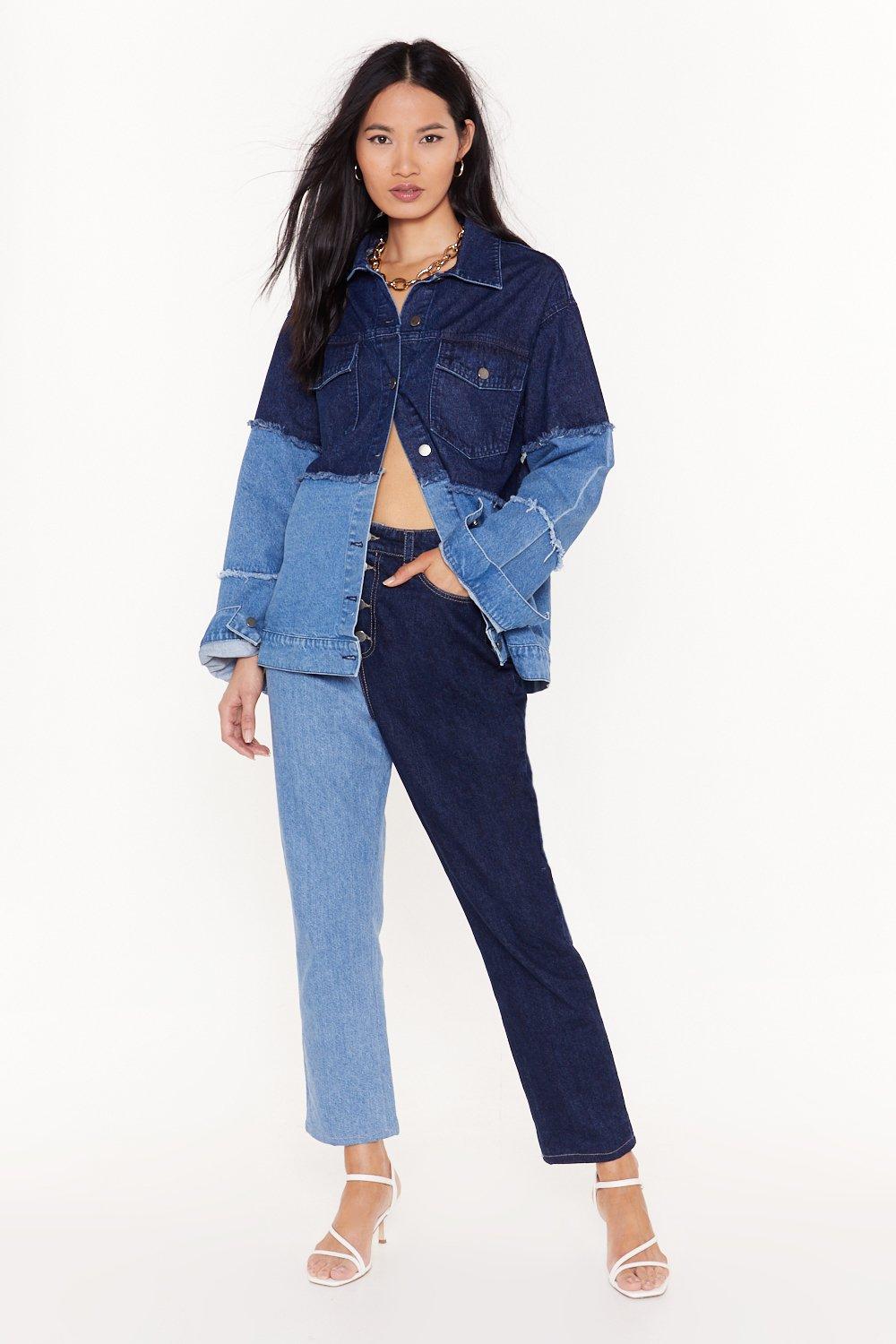 denim jacket nasty gal