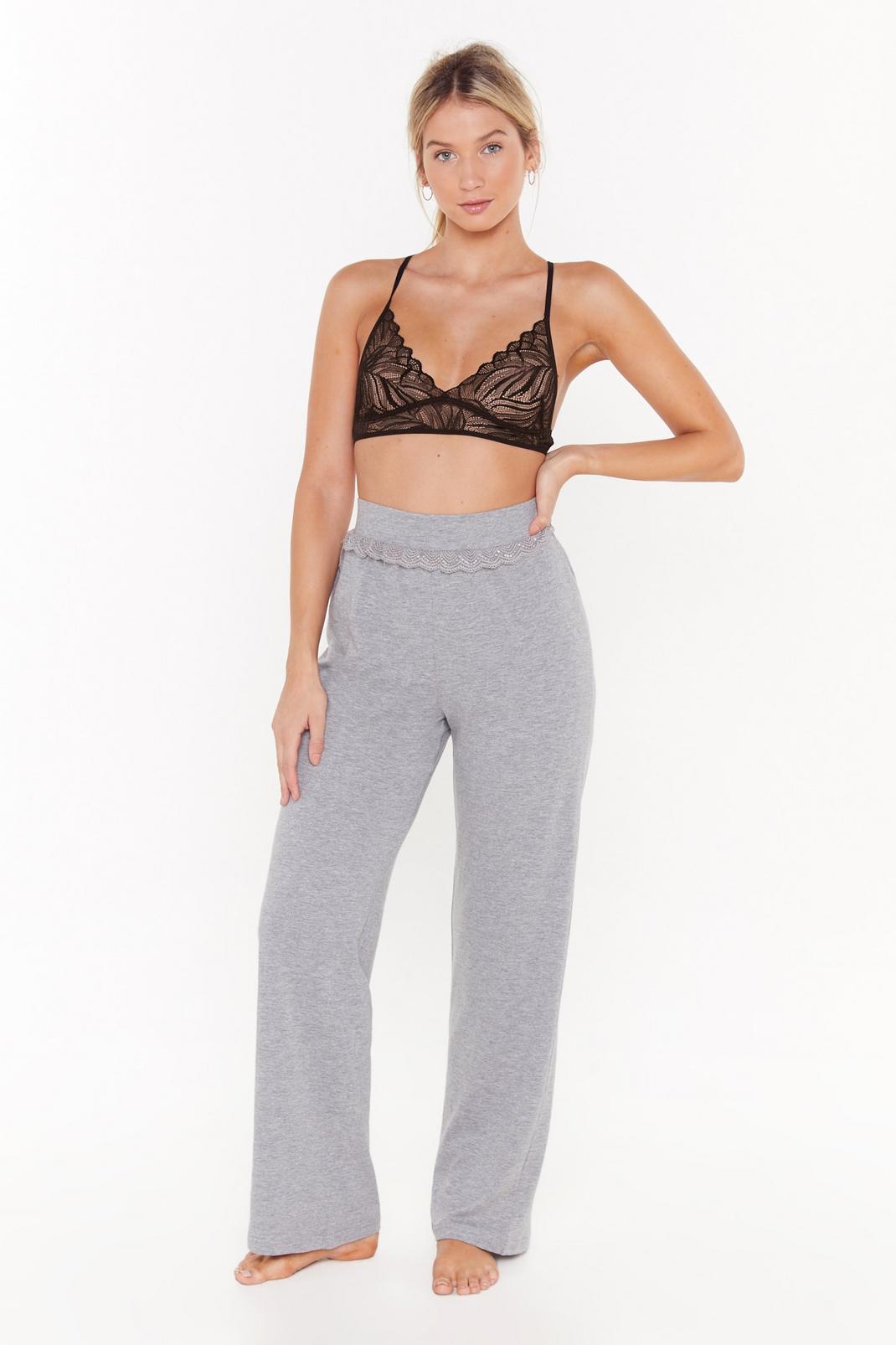 Invest in Rest Wide-Leg Pyjama Trousers image number 1