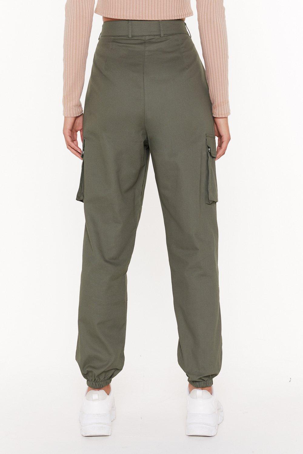 Working Hard High-Waisted Utility Pants