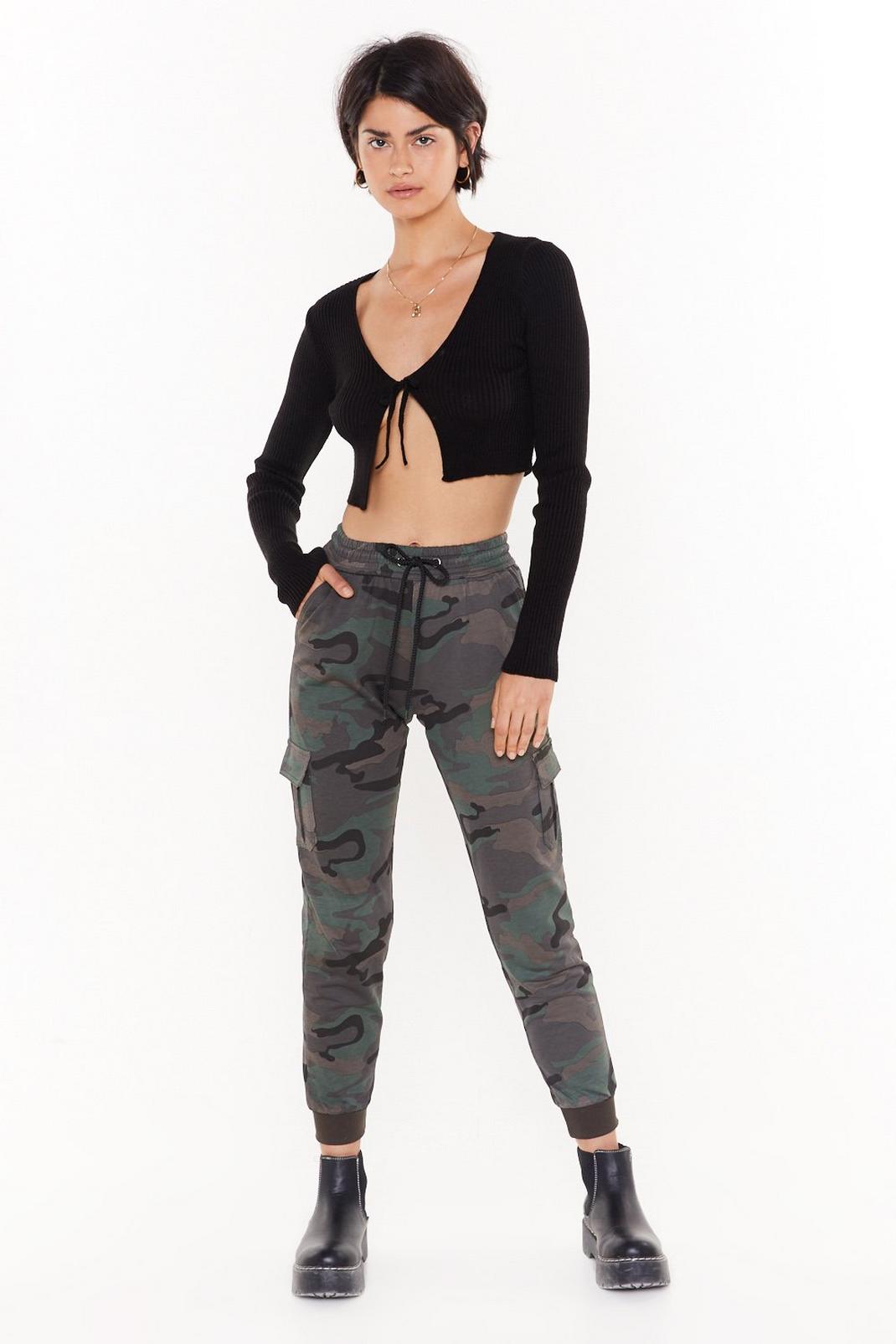 Camo Can You Go Fitted Joggers image number 1