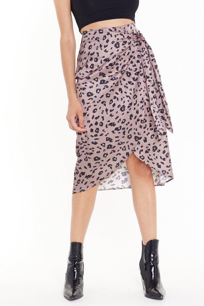 It s a Jungle Out There Leopard Wrap Skirt Nasty Gal