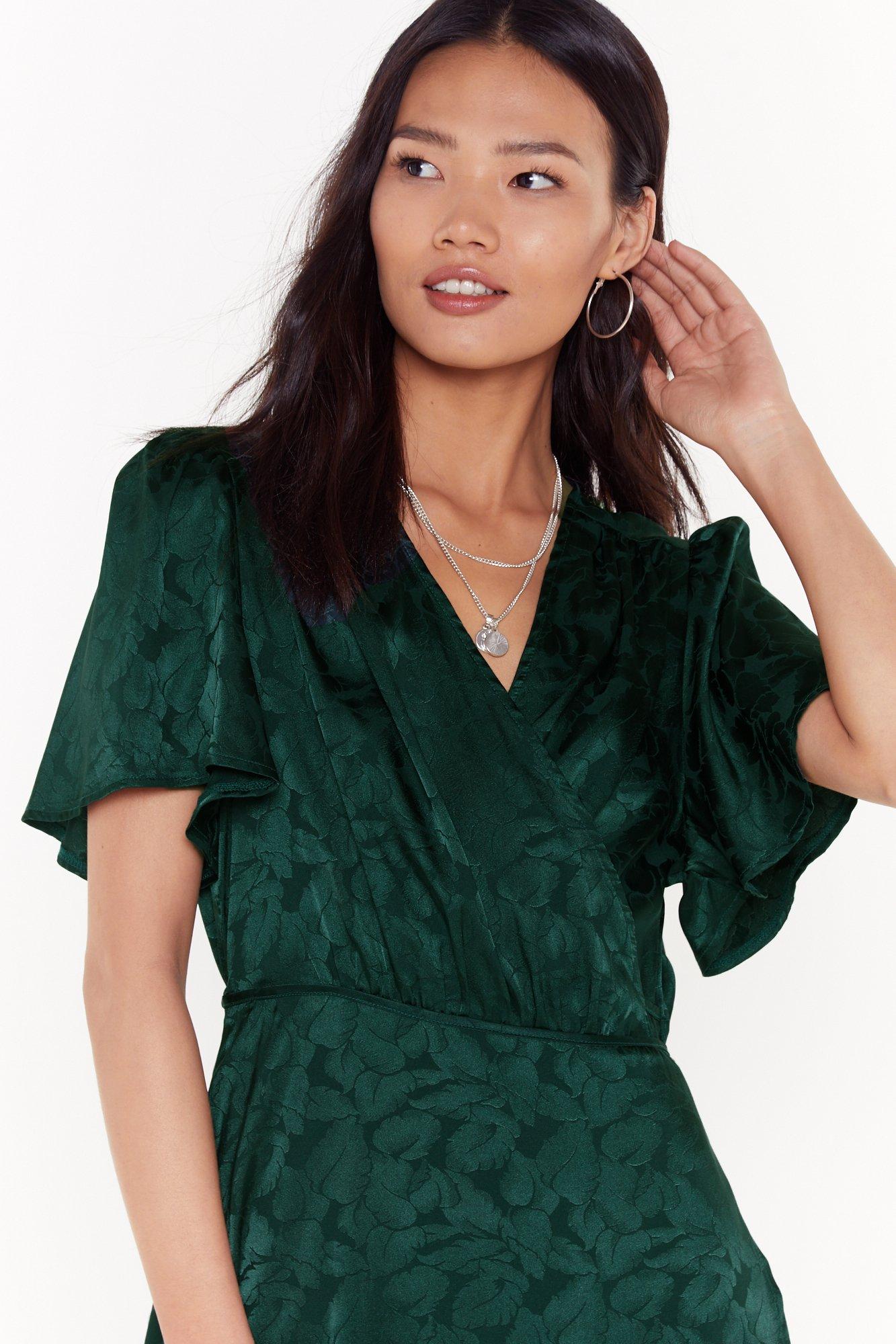 Bb dakota night fever velvet hot sale wrap dress