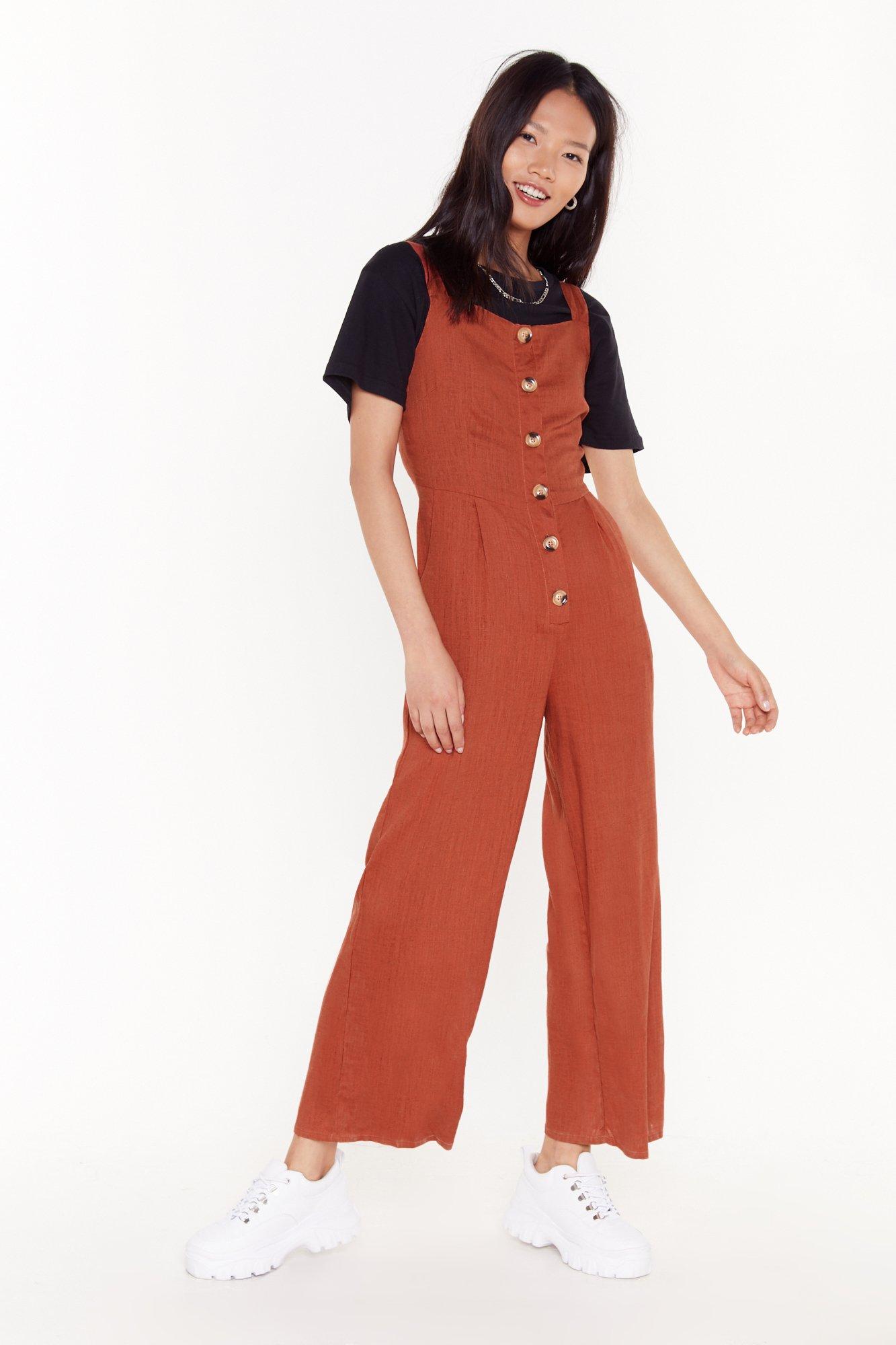 nasty gal red jumpsuit
