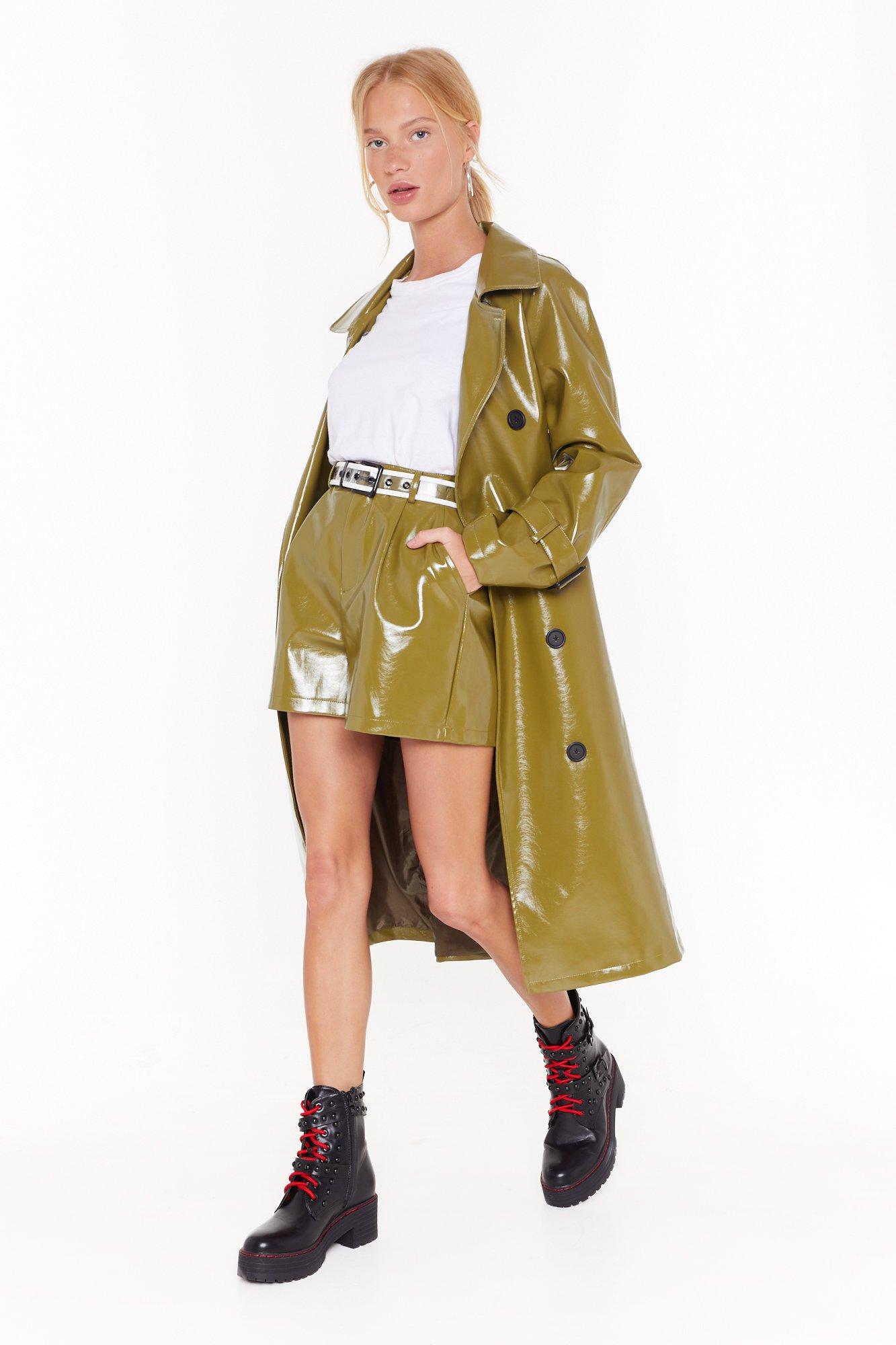 Nasty Gal Belted Trench Coat