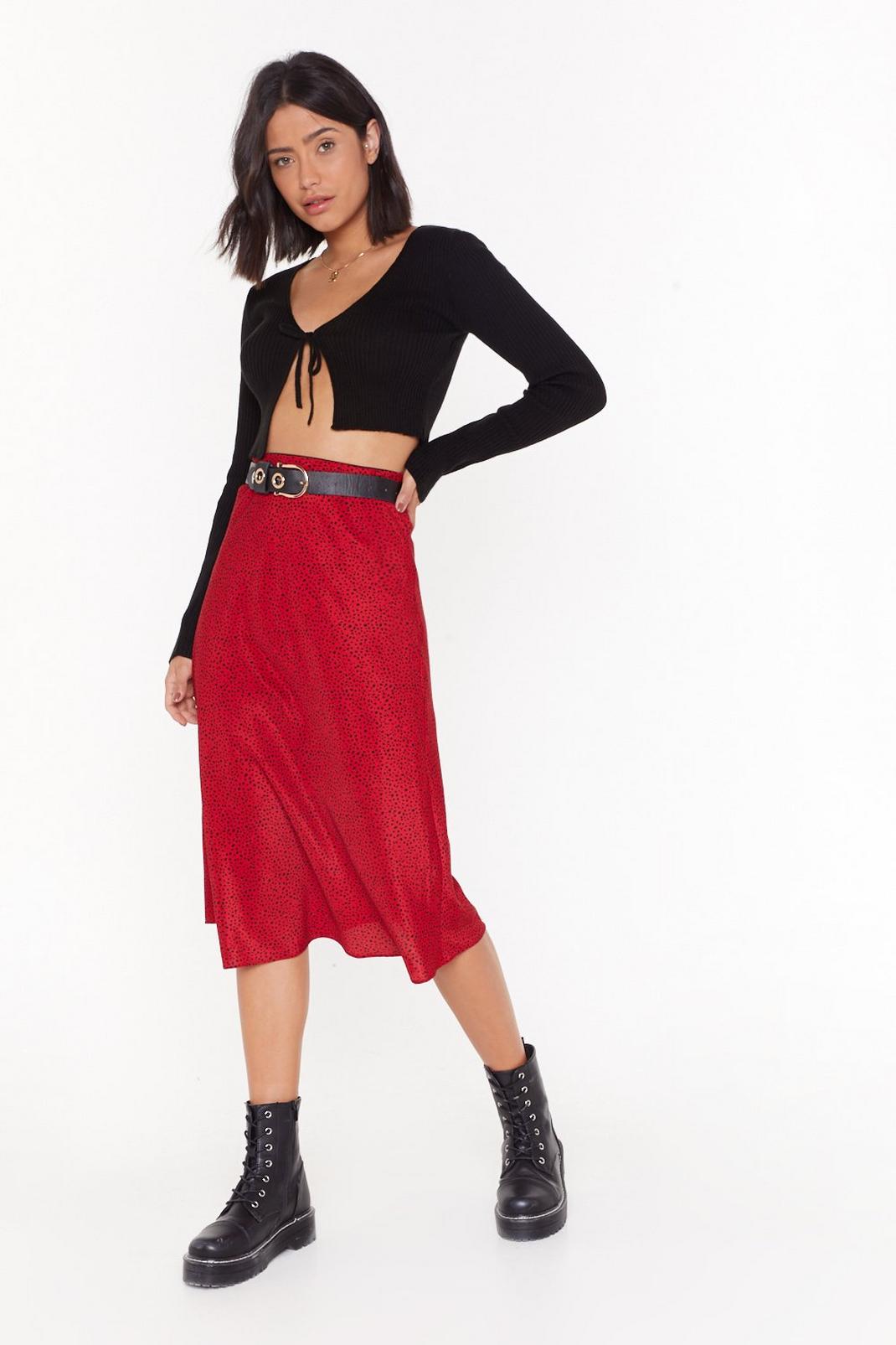 Spot Right Now Babe Midi Skirt image number 1