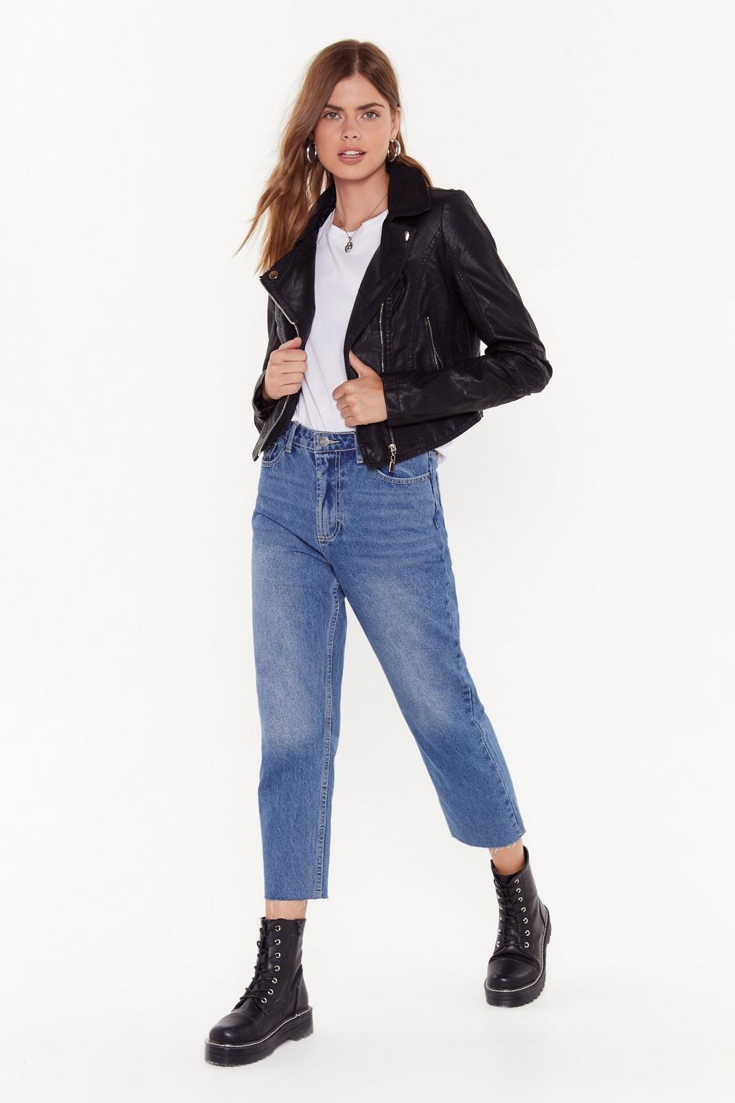 Leather Really Over Faux Leather Jacket | Nasty Gal