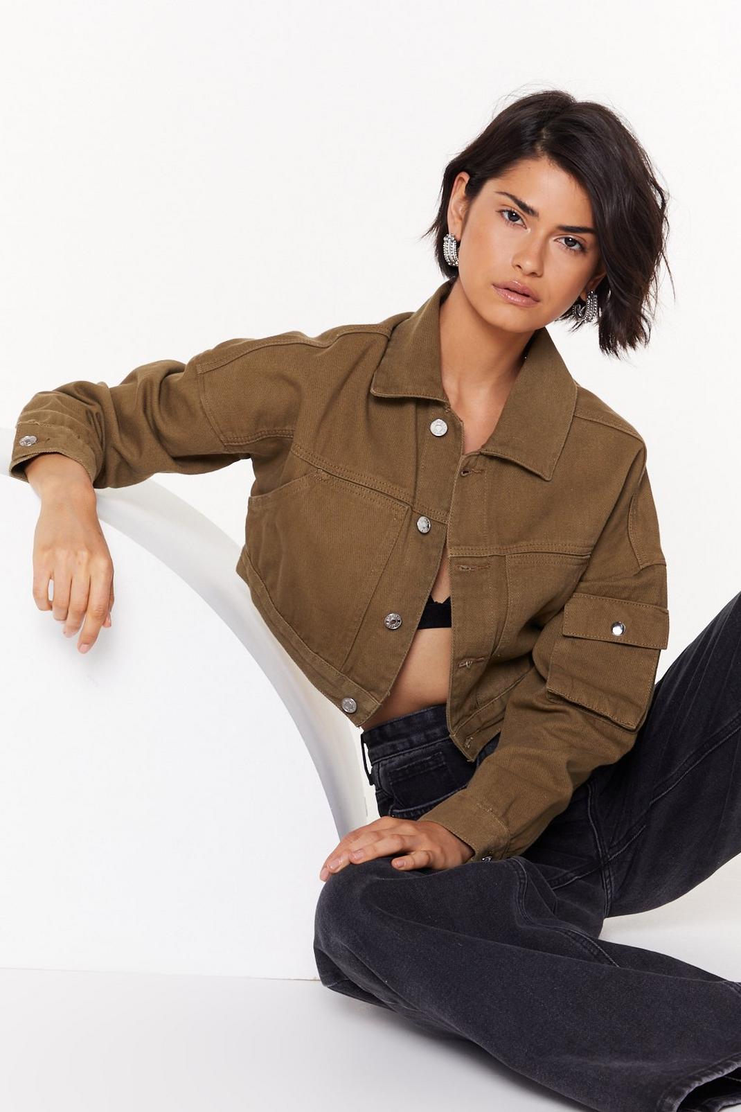 On Crop of the World Utility Jacket image number 1