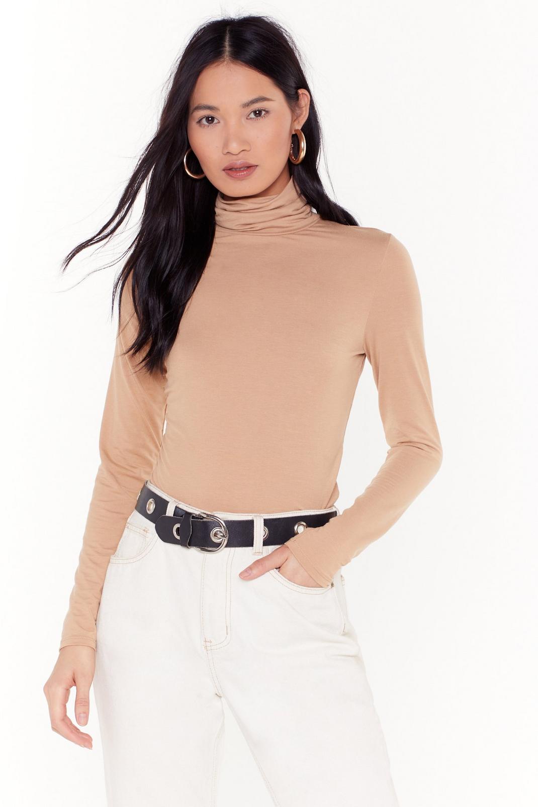 Such a High Roller Turtleneck Sweater image number 1