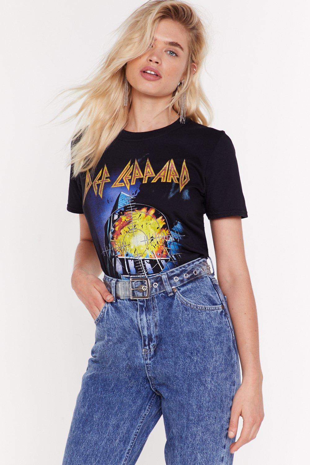Def Leppard Pyromania Graphic Band Tee | Nasty Gal