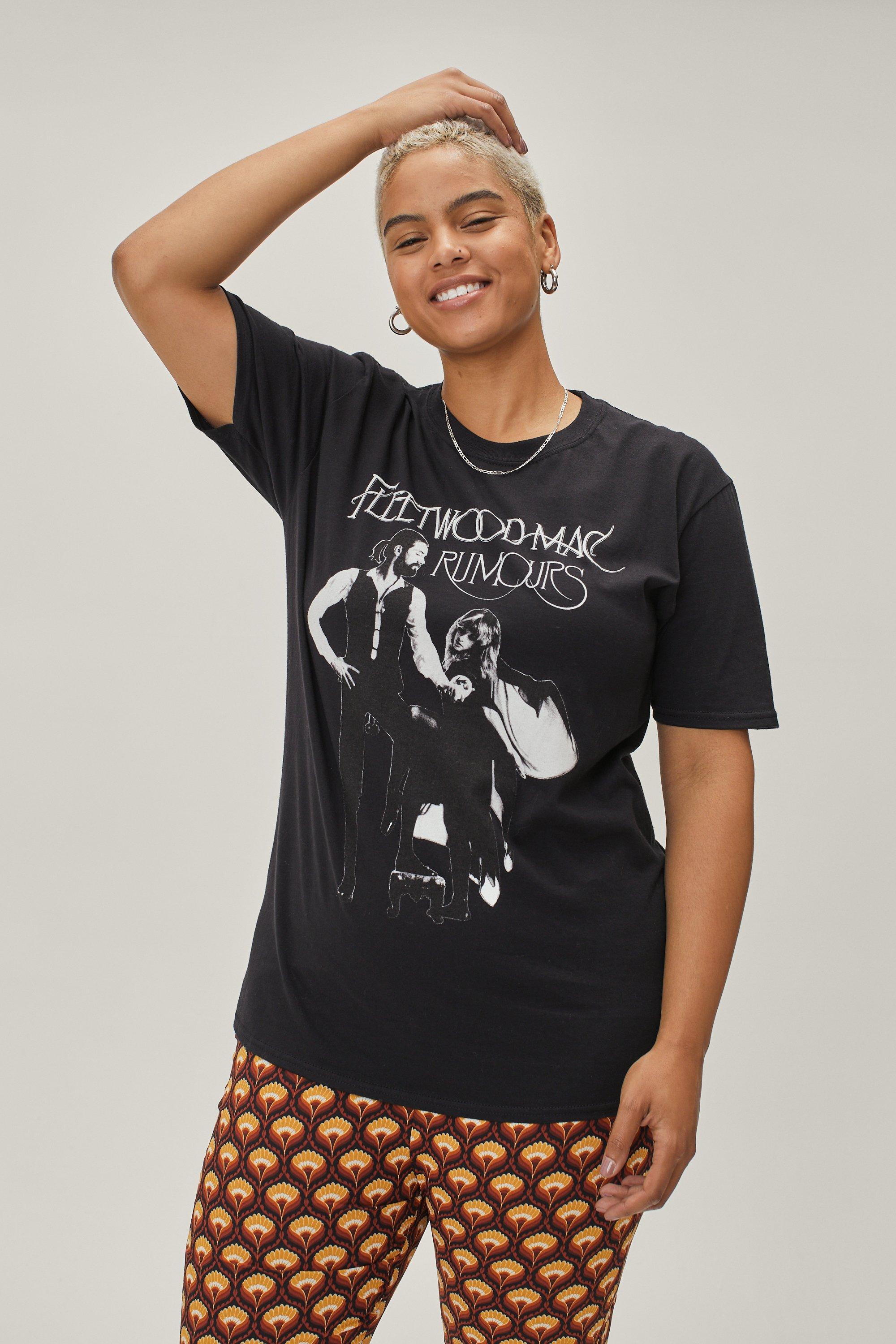 Plus size store band tee