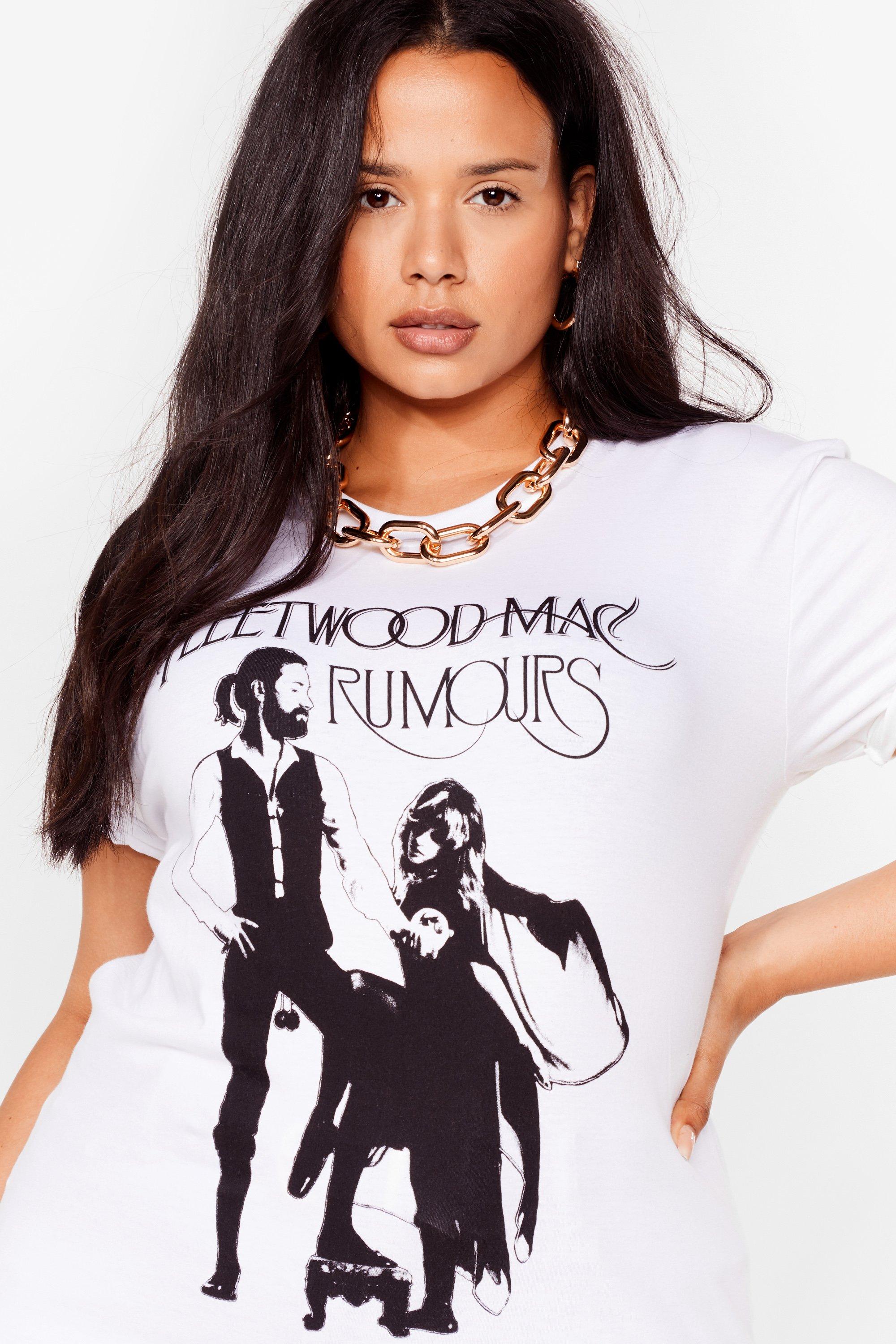 Plus Size Fleetwood Mac Graphic Band T-Shirt