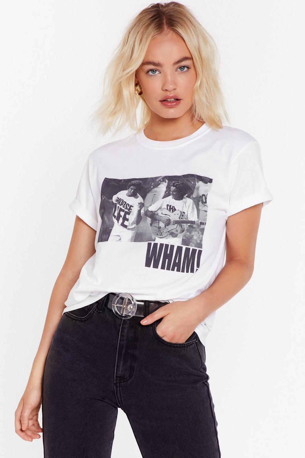 Wham Graphic Band T-Shirt image number 1