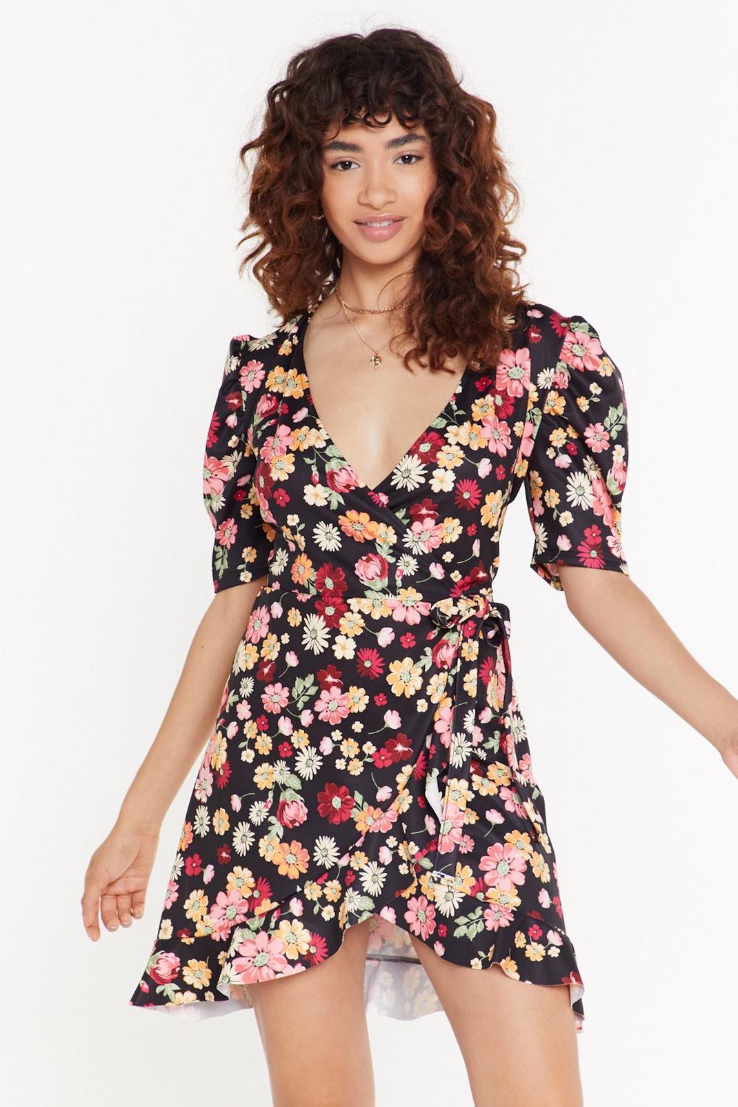 Anyone Bud You Floral Mini Dress image number 1