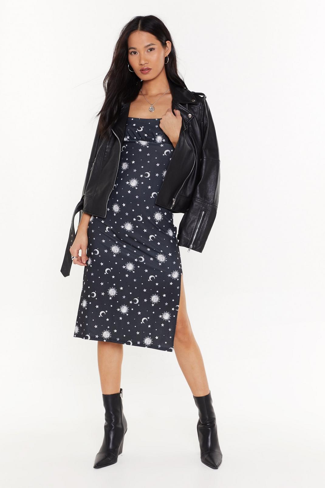 Shoot for the Moon Midi Dress image number 1