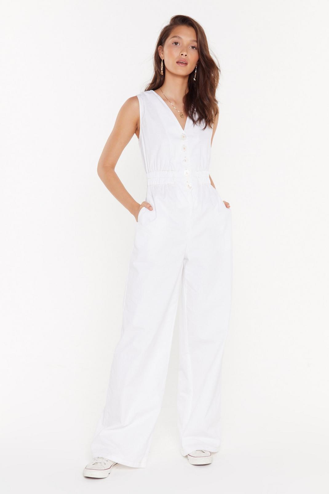 Jump Into My Life Wide-Leg Jumpsuit image number 1