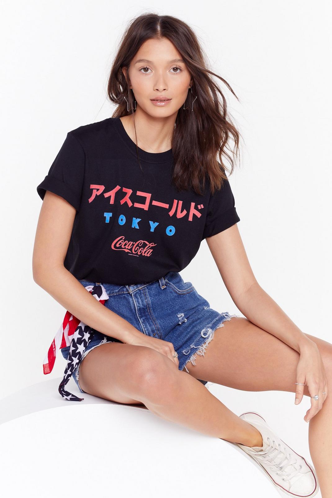 Grab a Coca-Cola in Tokyo Graphic Tee image number 1