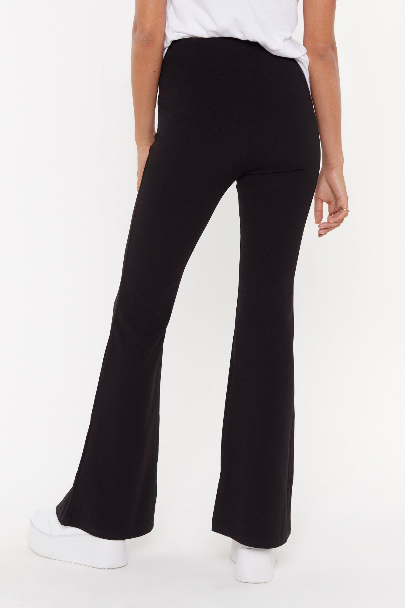 Without a Flare High-Waisted Pants