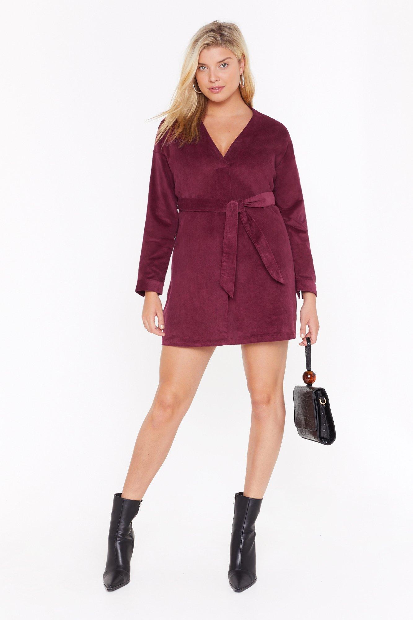 fitted blazer dress