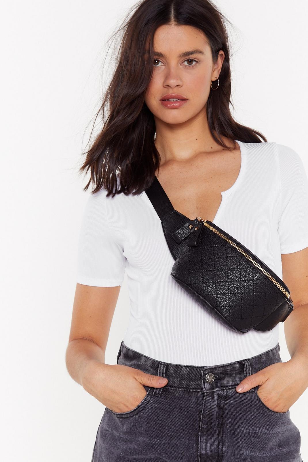 PU Quilted Bum Bag | Nasty Gal