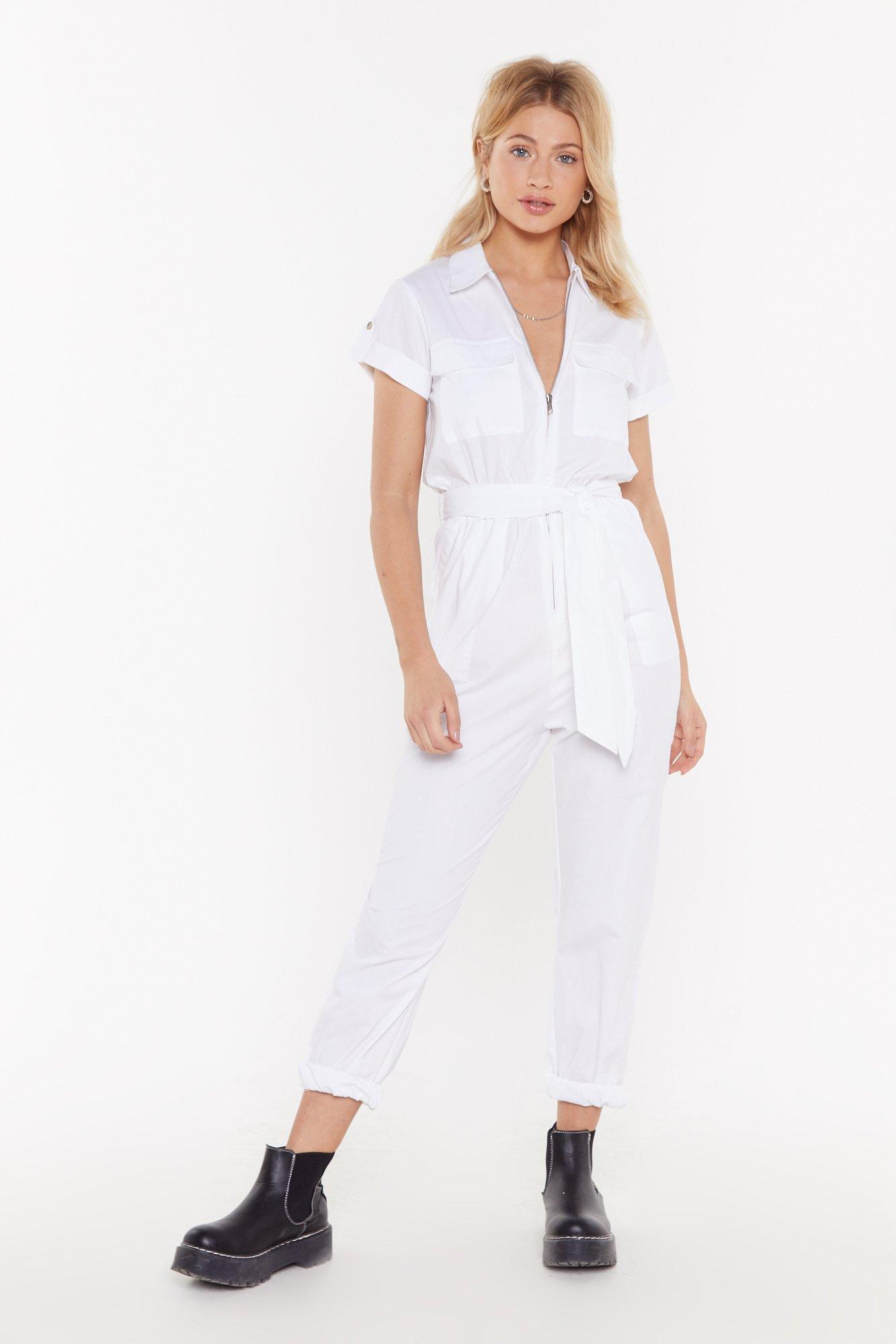 nasty gal utility jumpsuit