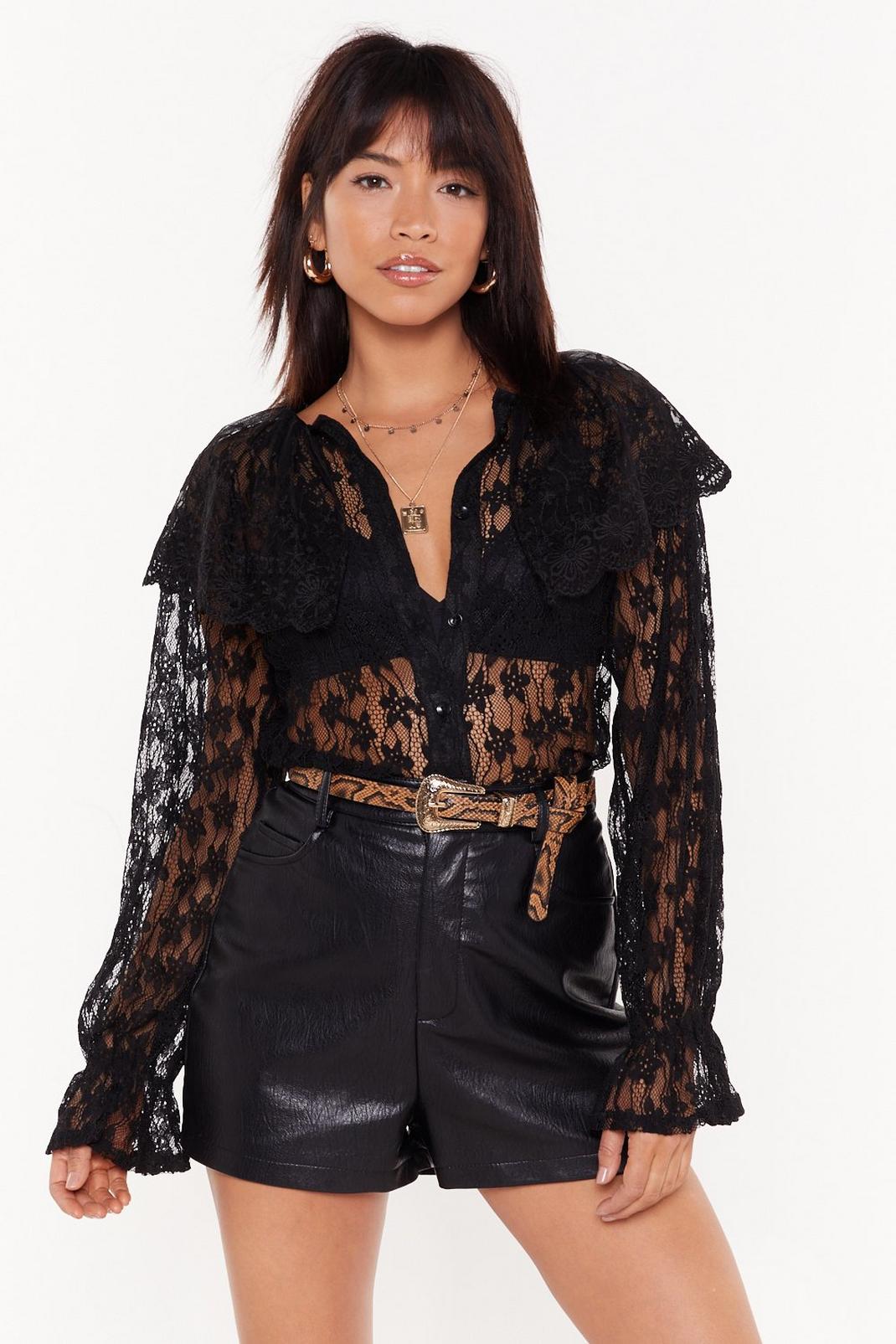 Cool Down the Lace Embroided Blouse image number 1