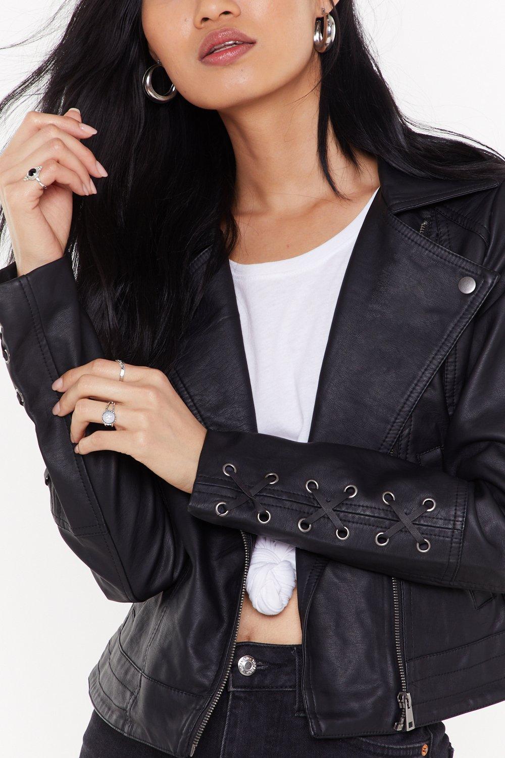 lace up jacket