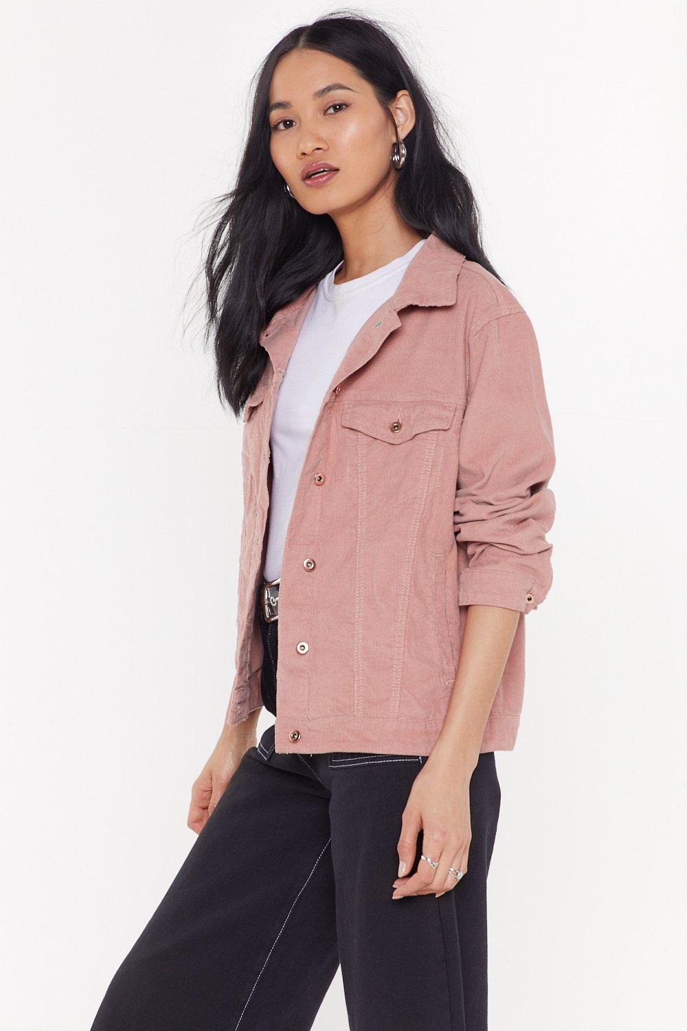 nasty gal cord jacket